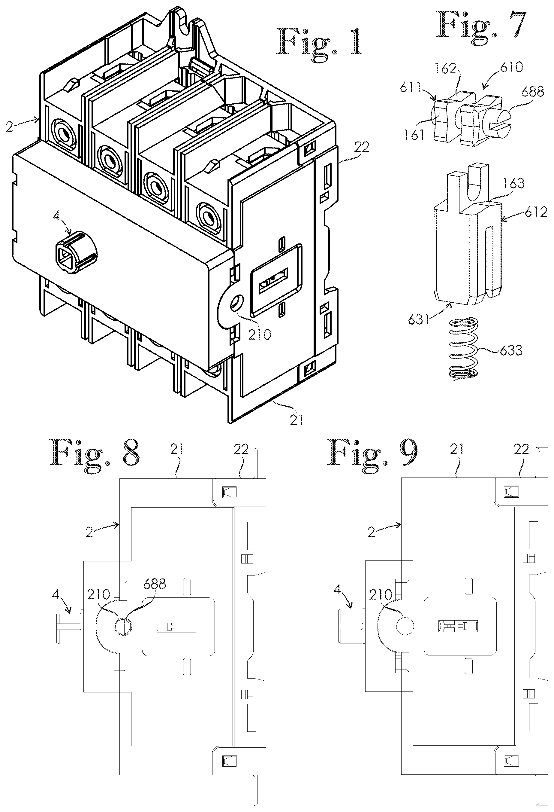 Patent US11776768 — Electrical switch — Figure 1