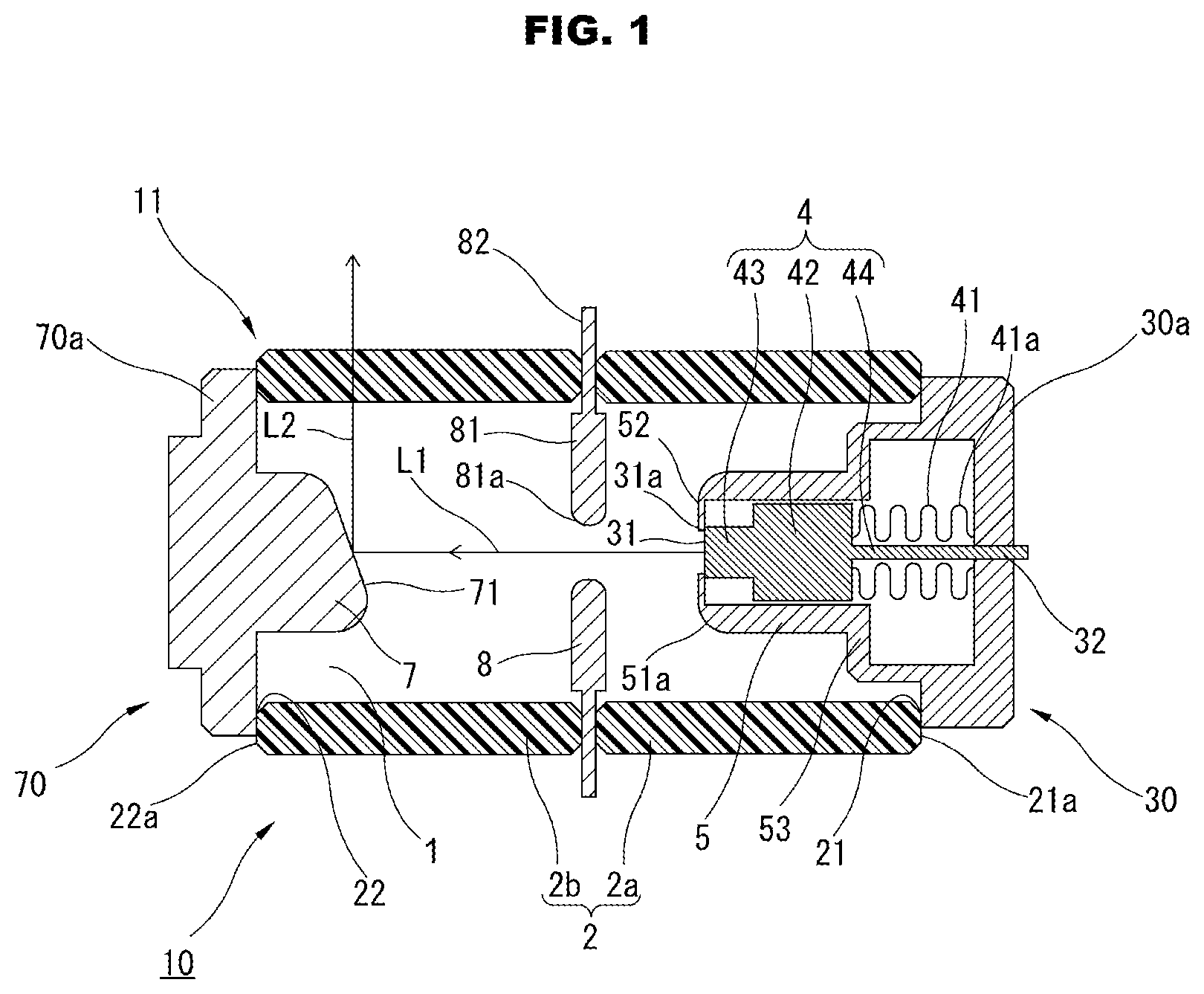 Patent US11776785 — Field emission device and field emission method — Figure 1