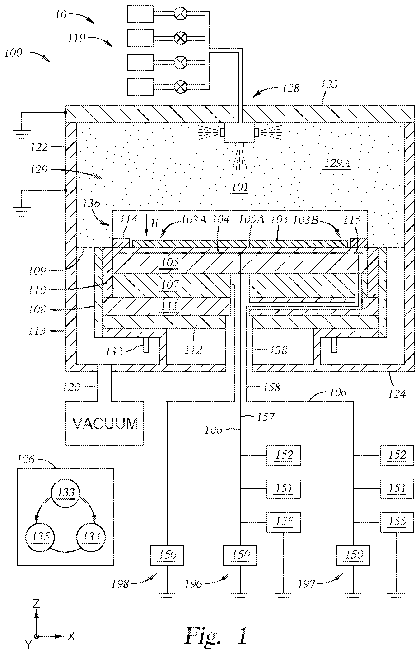 Patent US11776788 — Pulsed voltage boost for substrate processing — Figure 1