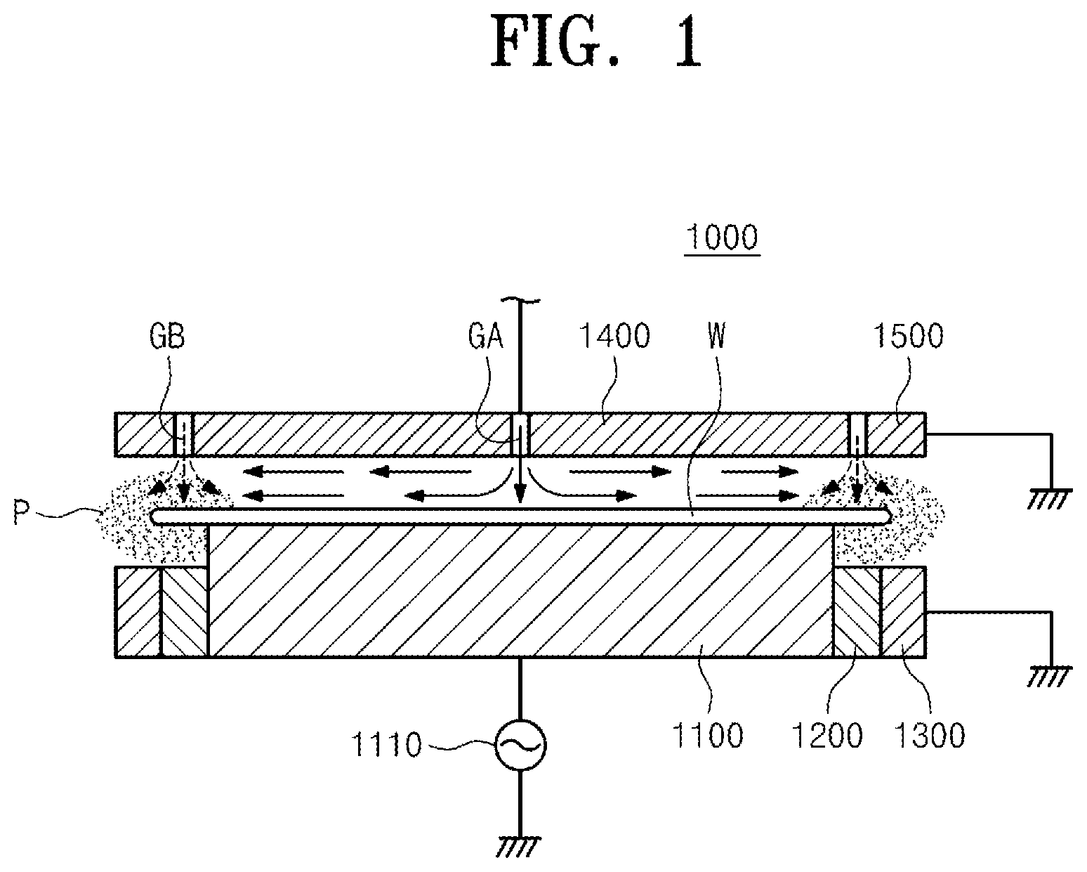 Patent US11776791 — Substrate processing apparatus and substrate processing method — Figure 1