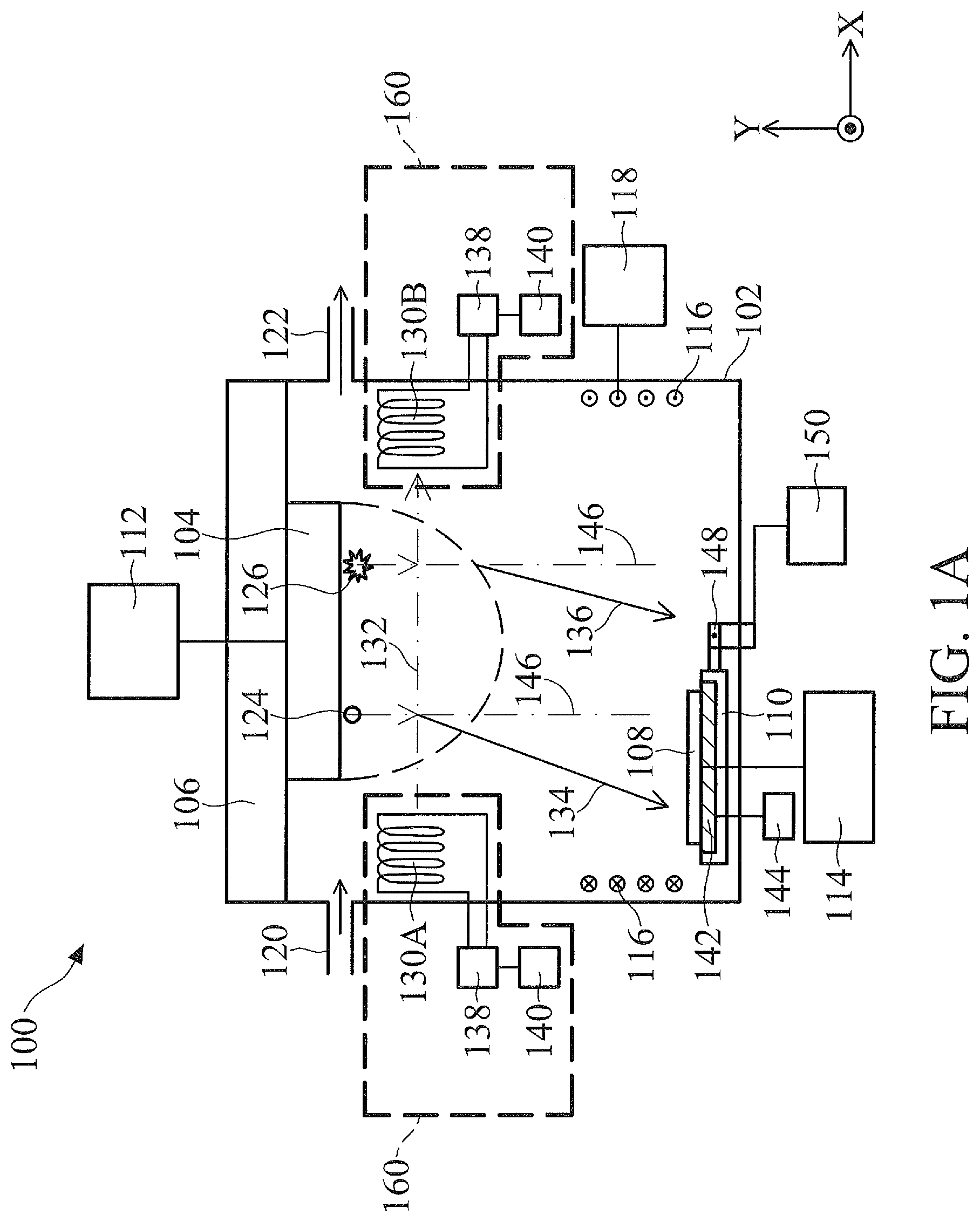 Patent US11776796 — System and method for particle control in MRAM processing — Figure 1