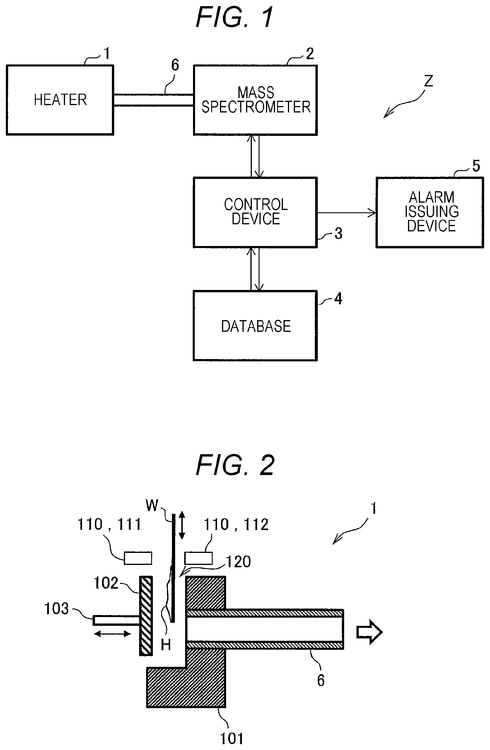 Patent US11776800 — Substance analyzer and substance analysis method — Figure 1