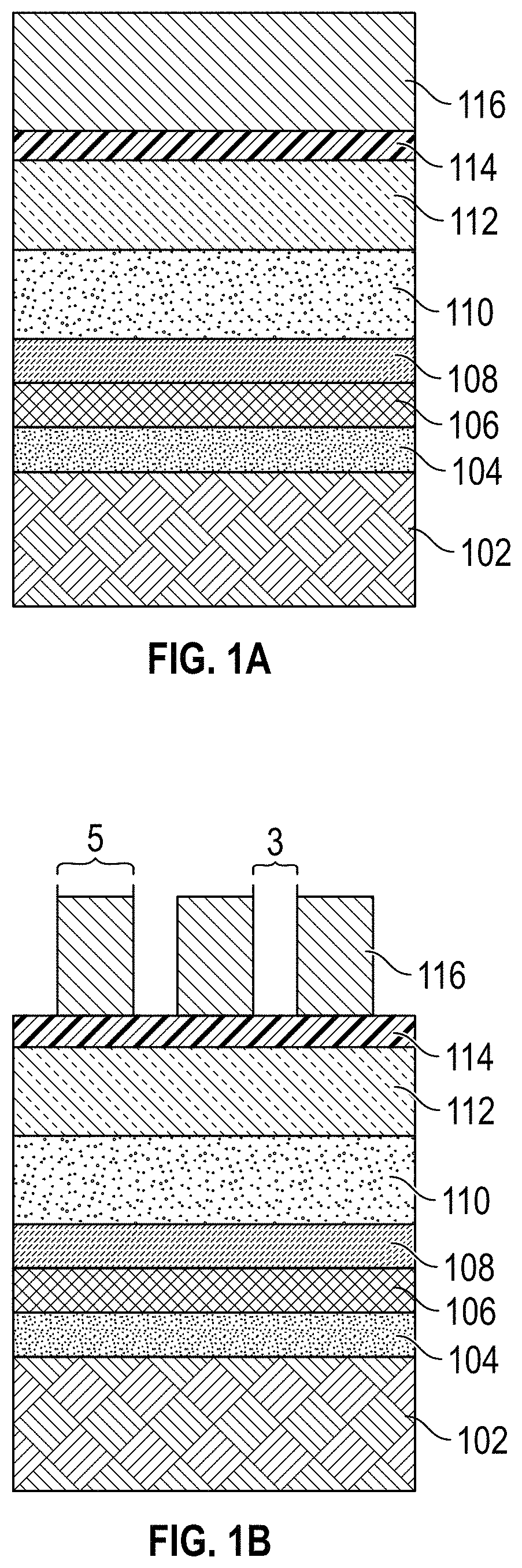 Patent US11776812 — Method for pattern reduction using a staircase spacer — Figure 1