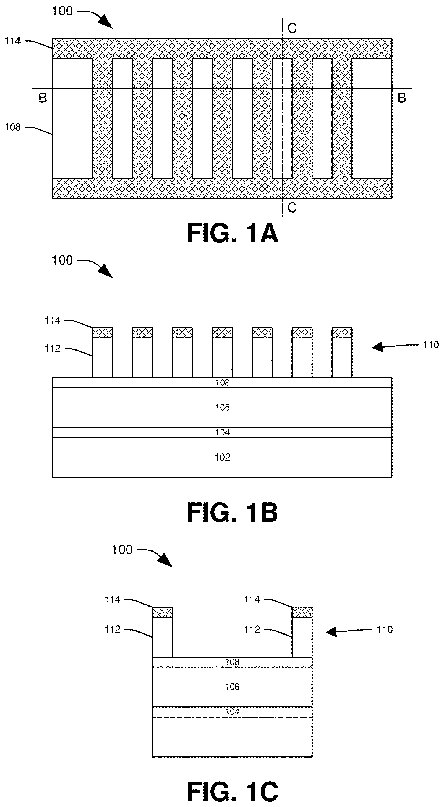 Patent US11776845 Figure 1 – Semiconductor arrangement and method of making