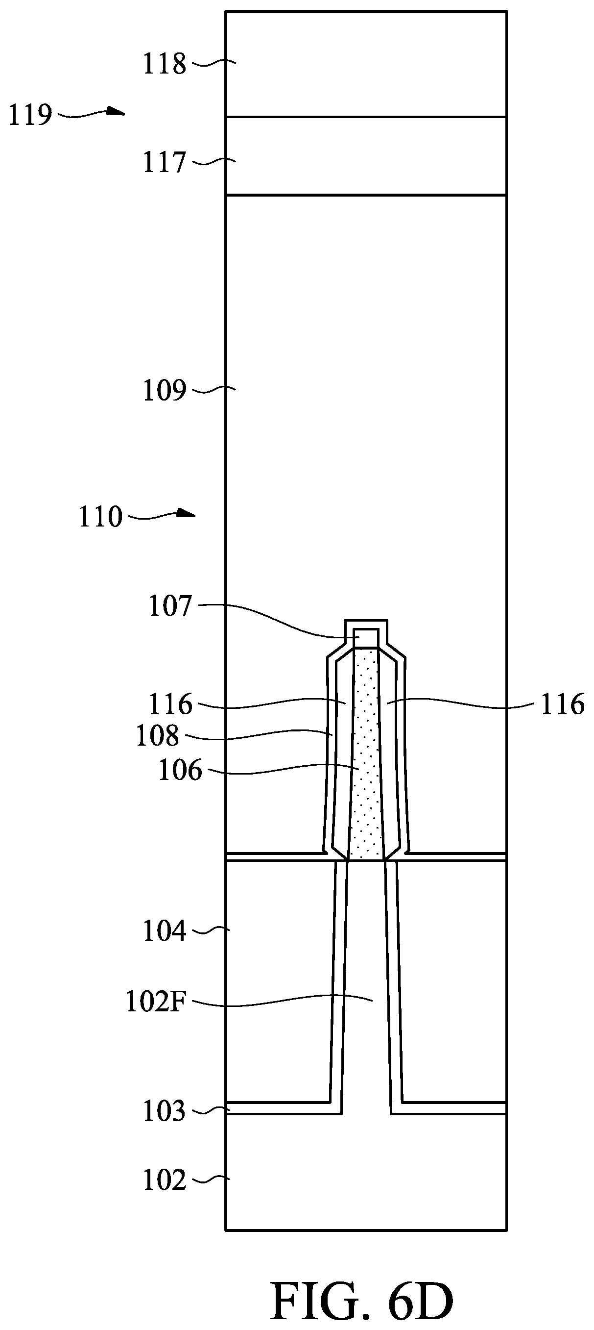 Patent US11776854 Figure 15 – Semiconductor structure with hybrid nanostructures