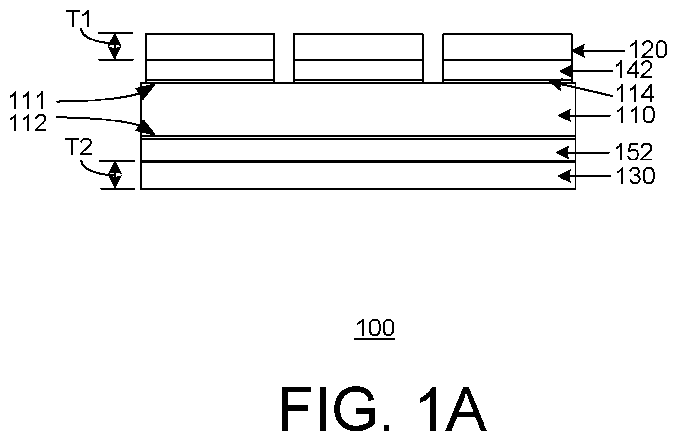 Patent US11776870 — Direct bonded copper substrates fabricated using silver sintering — Figure 1