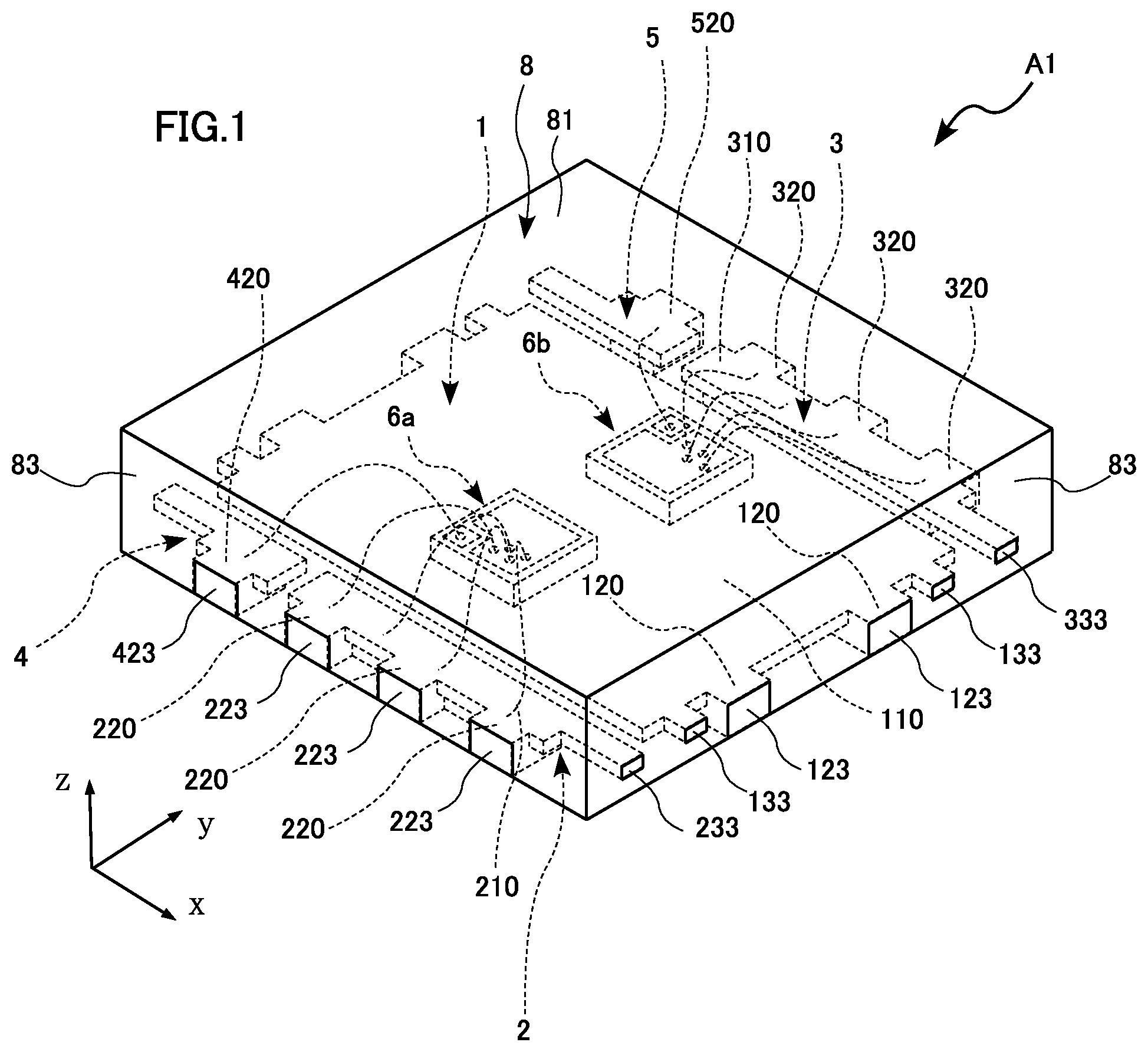 Patent US11776891 — Semiconductor device — Figure 1