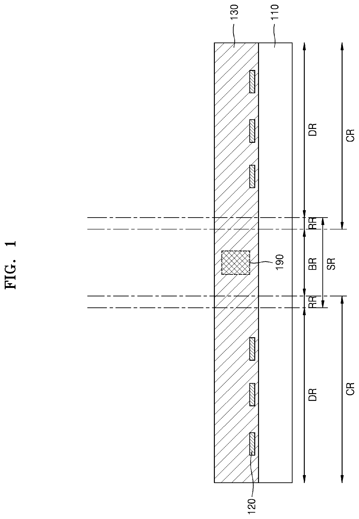 Patent US11776894 — Semiconductor chip including low-k dielectric layer — Figure 1