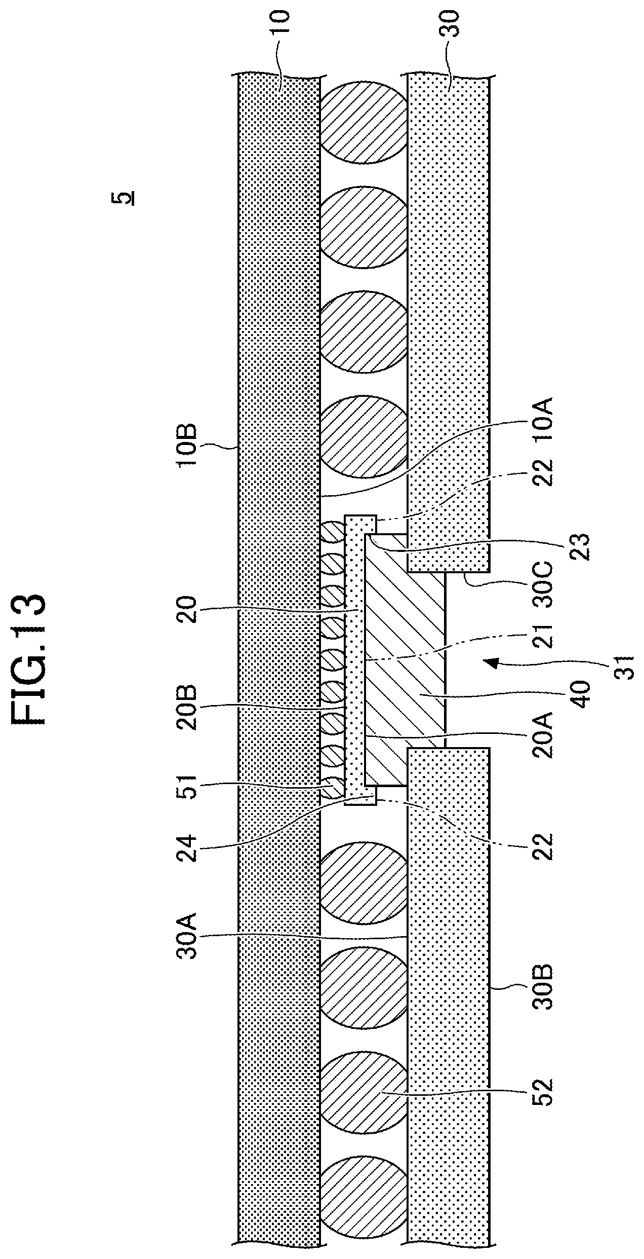 Patent US11776903 Figure 13 – Semiconductor apparatus and method of making the same
