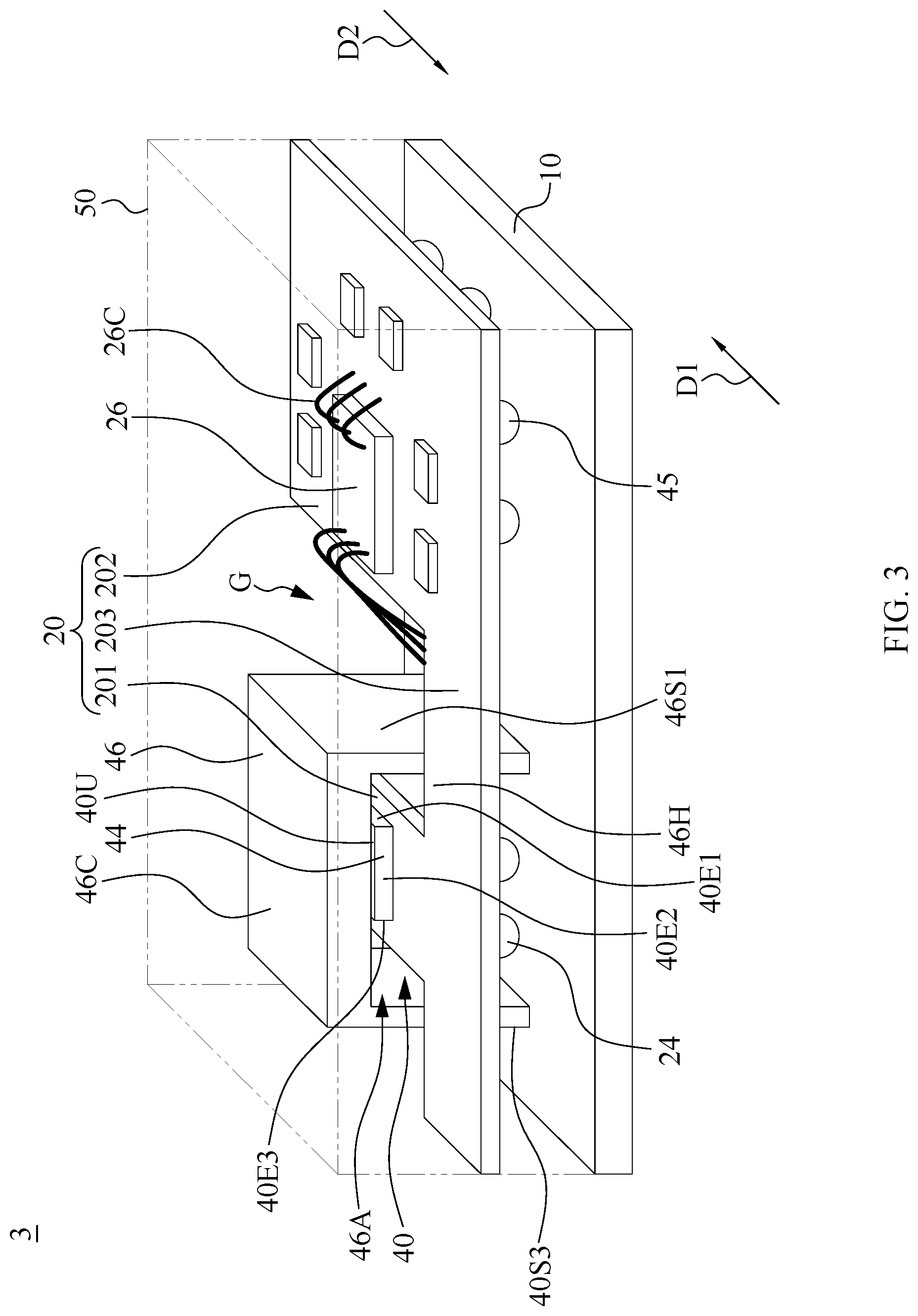 Patent US11776917 Figure 9 – Electronic package