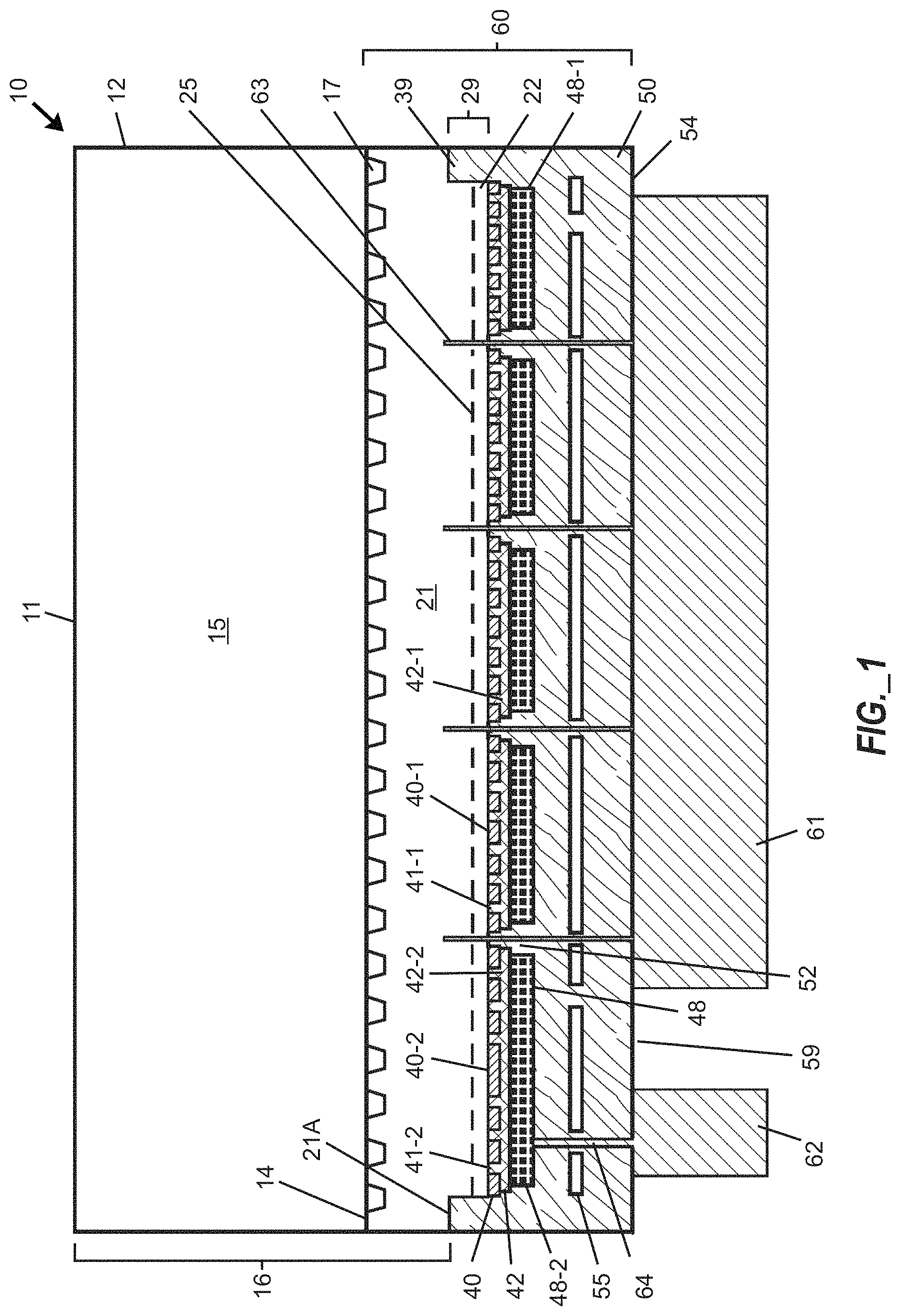 Patent US11776938 — High density pixelated LED and devices and methods thereof — Figure 1