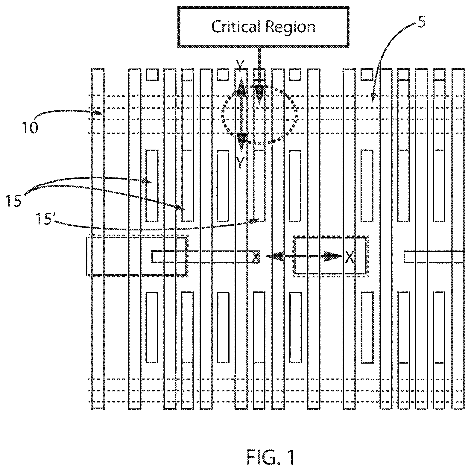 Patent US11776957 — Gate cut with integrated etch stop layer — Figure 1