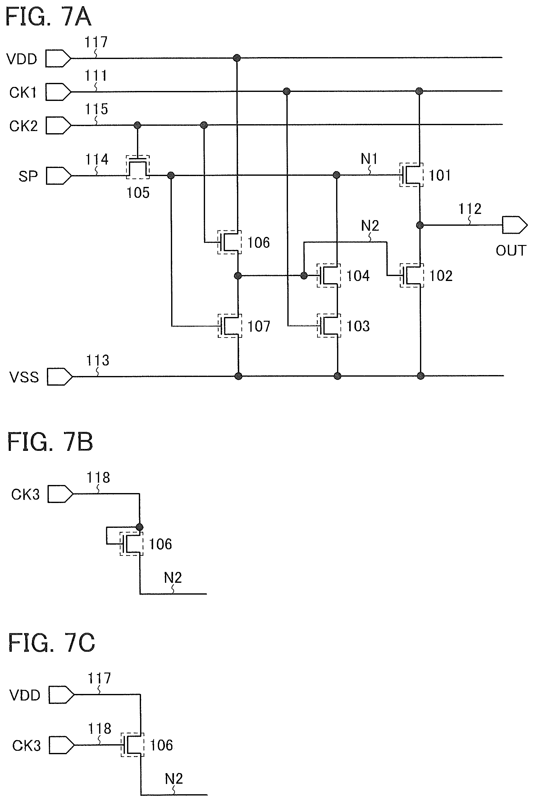Patent US11776969 Figure 7 – Semiconductor device and electronic device