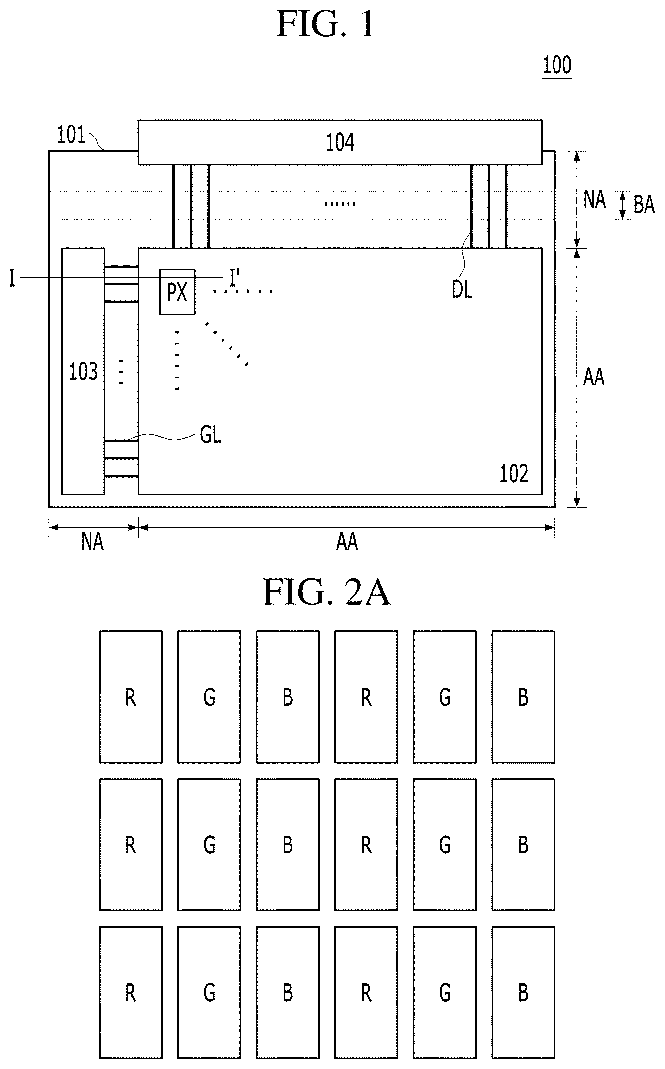 Patent US11776970 — Display device — Figure 1