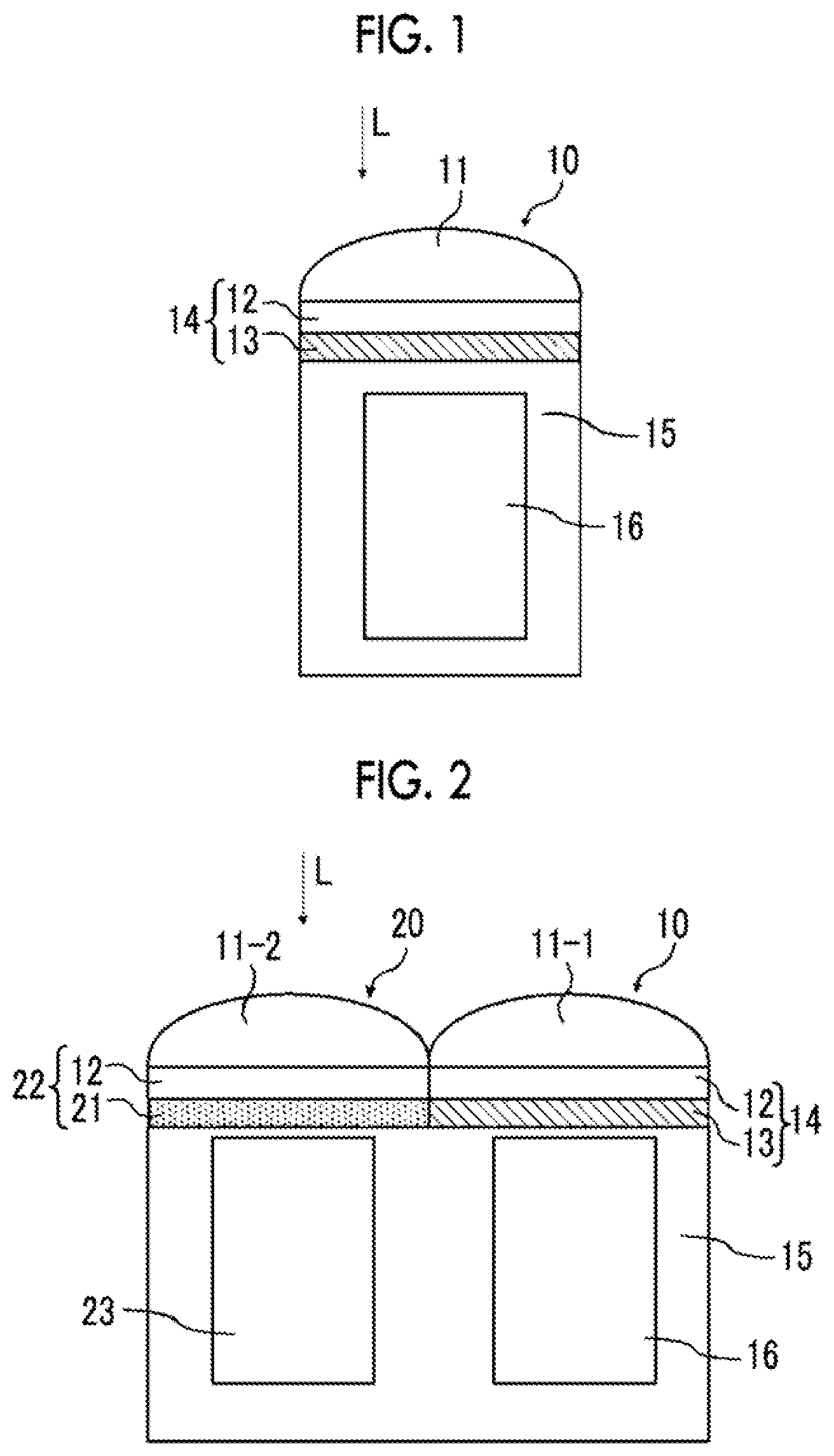Patent US11776977 — Laminate and solid-state imaging element — Figure 1