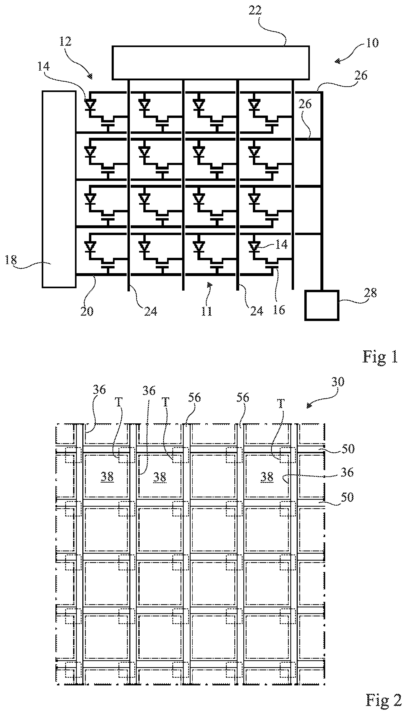 Patent US11776984 — Image sensor comprising an angular filter — Figure 1