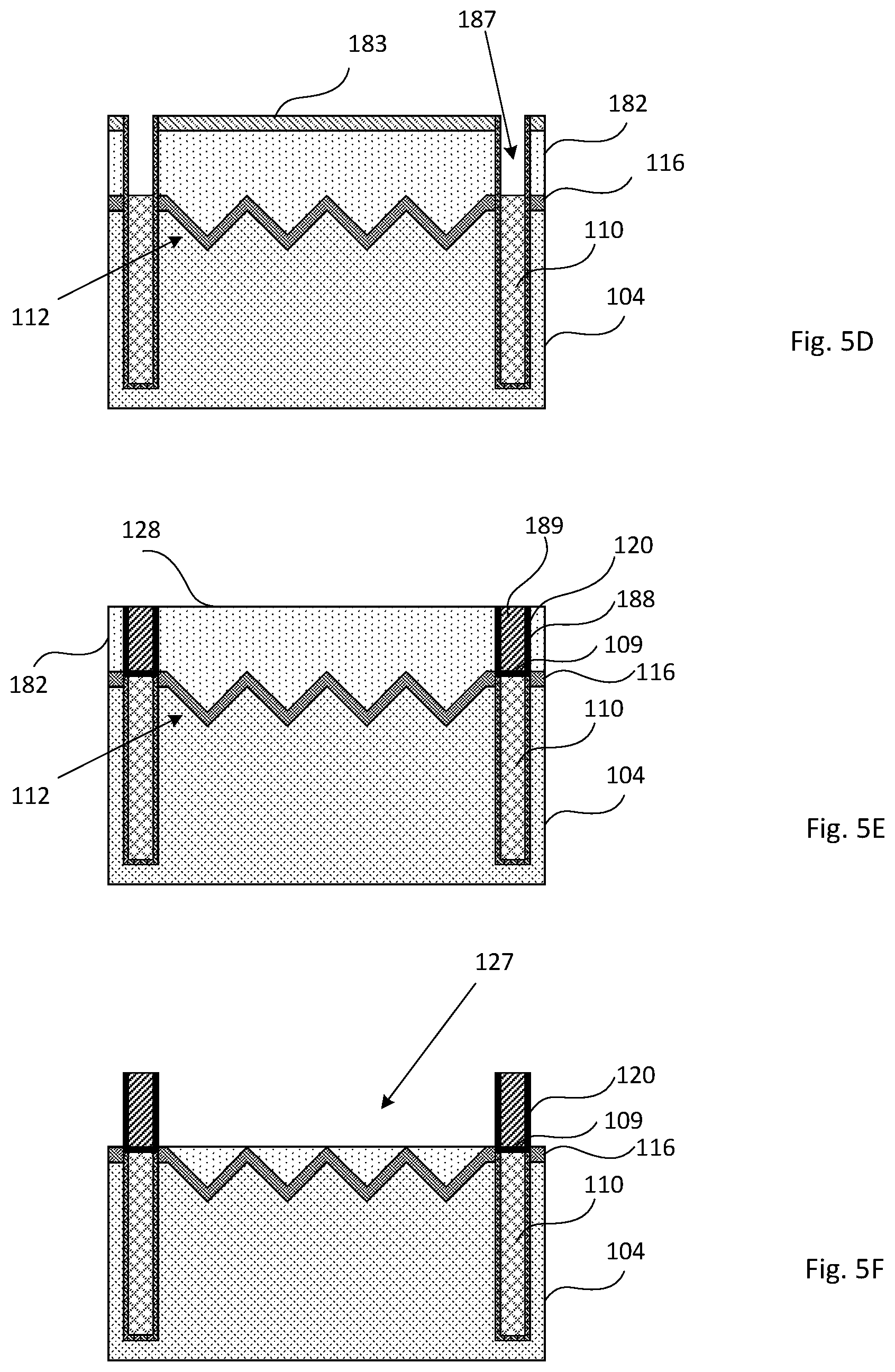Patent US11776985 Figure 6 – Method of forming self aligned grids in BSI image sensor