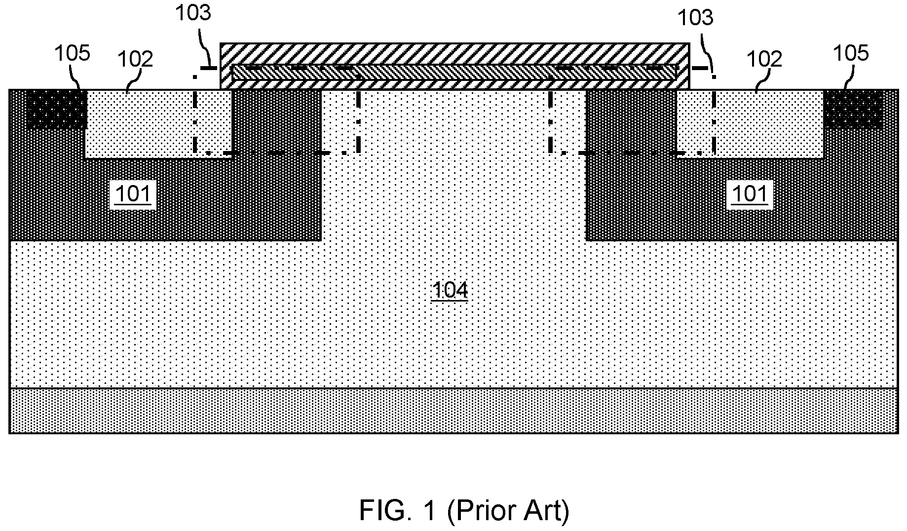 Patent US11776994 — SiC MOSFET with reduced channel length and high V th — Figure 1