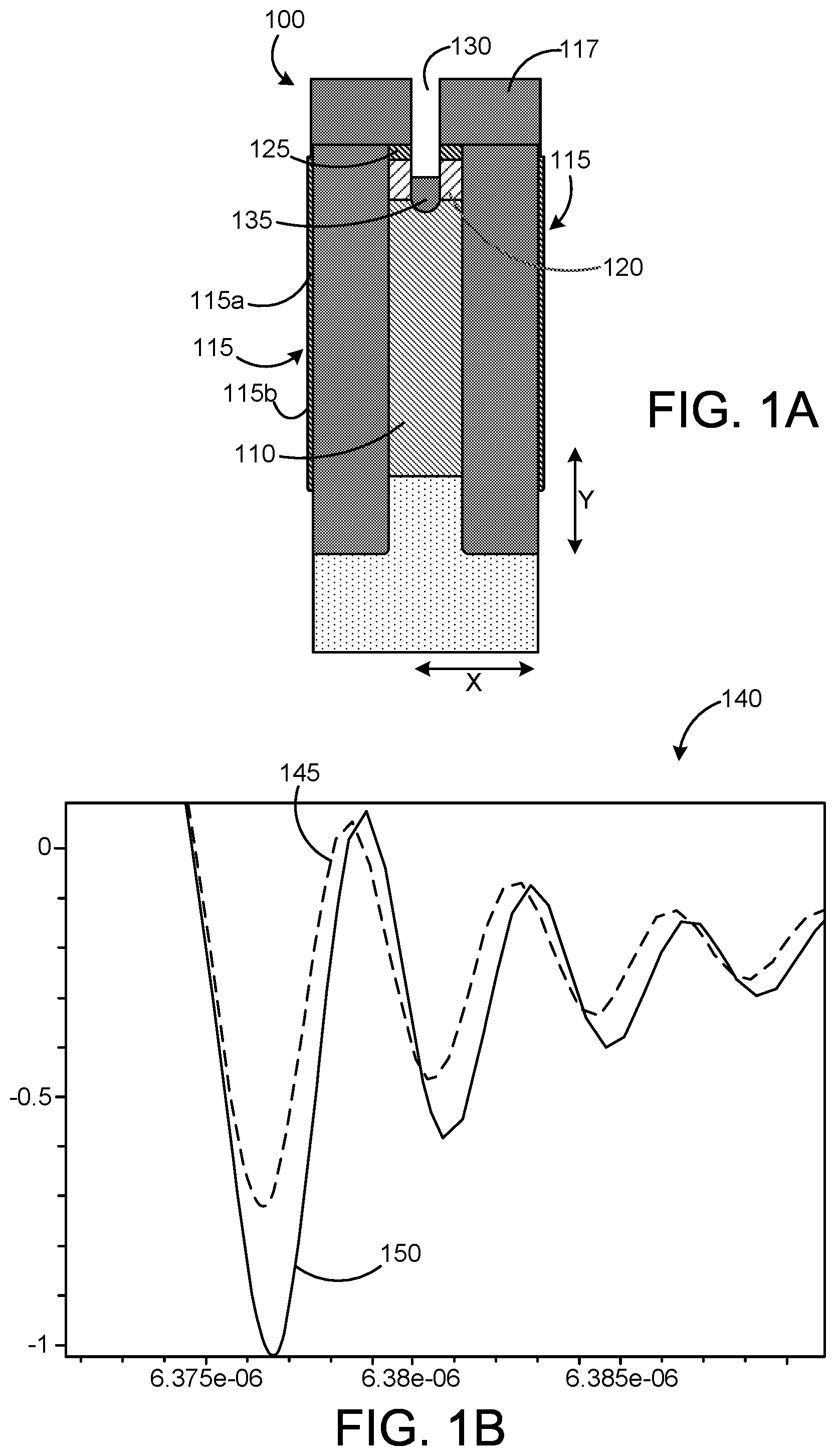 Patent US11776997 — Reverse recovery charge reduction in semiconductor devices — Figure 1