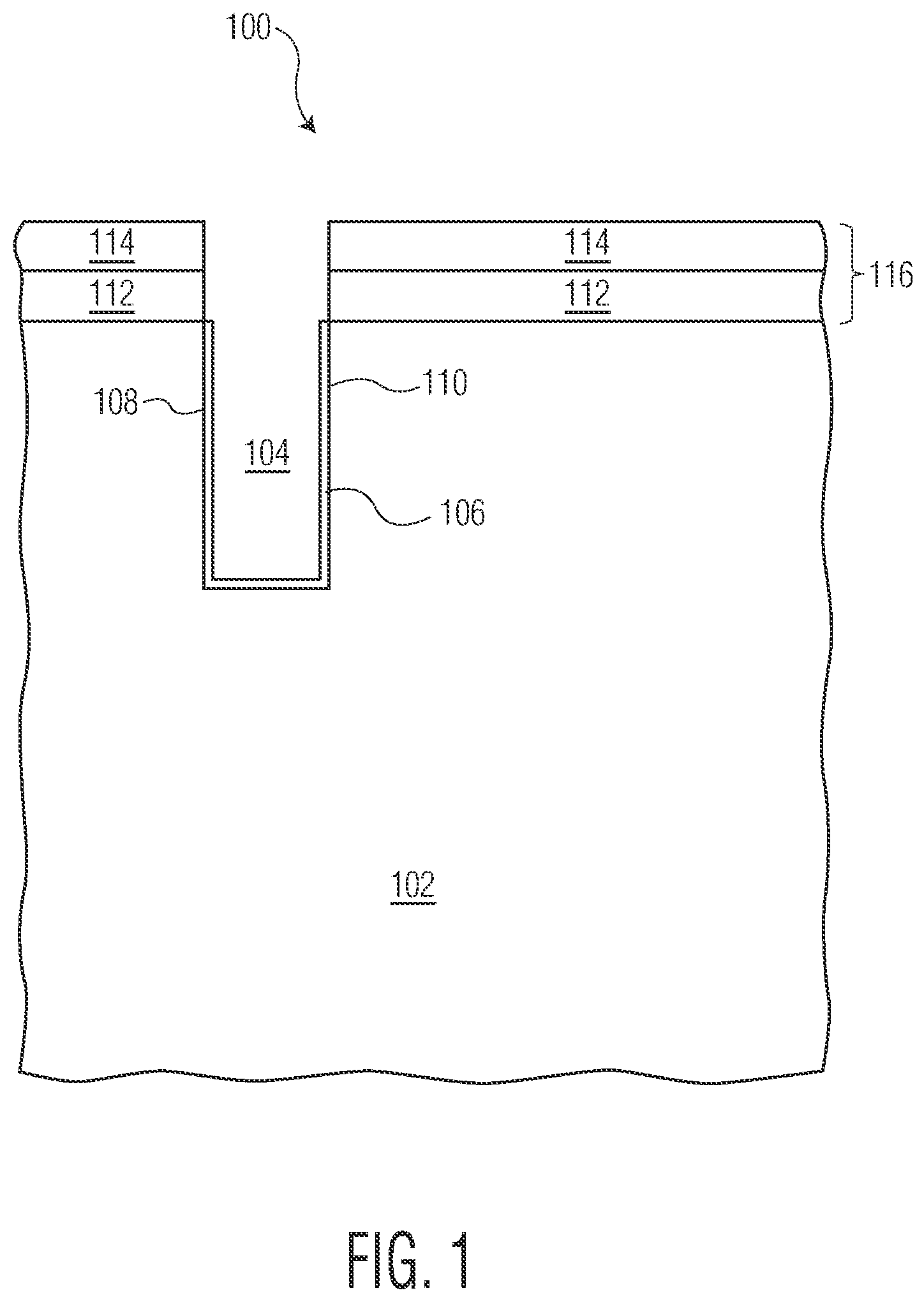Patent US11777002 — Laterally-diffused metal-oxide semiconductor transistor and method therefor — Figure 1
