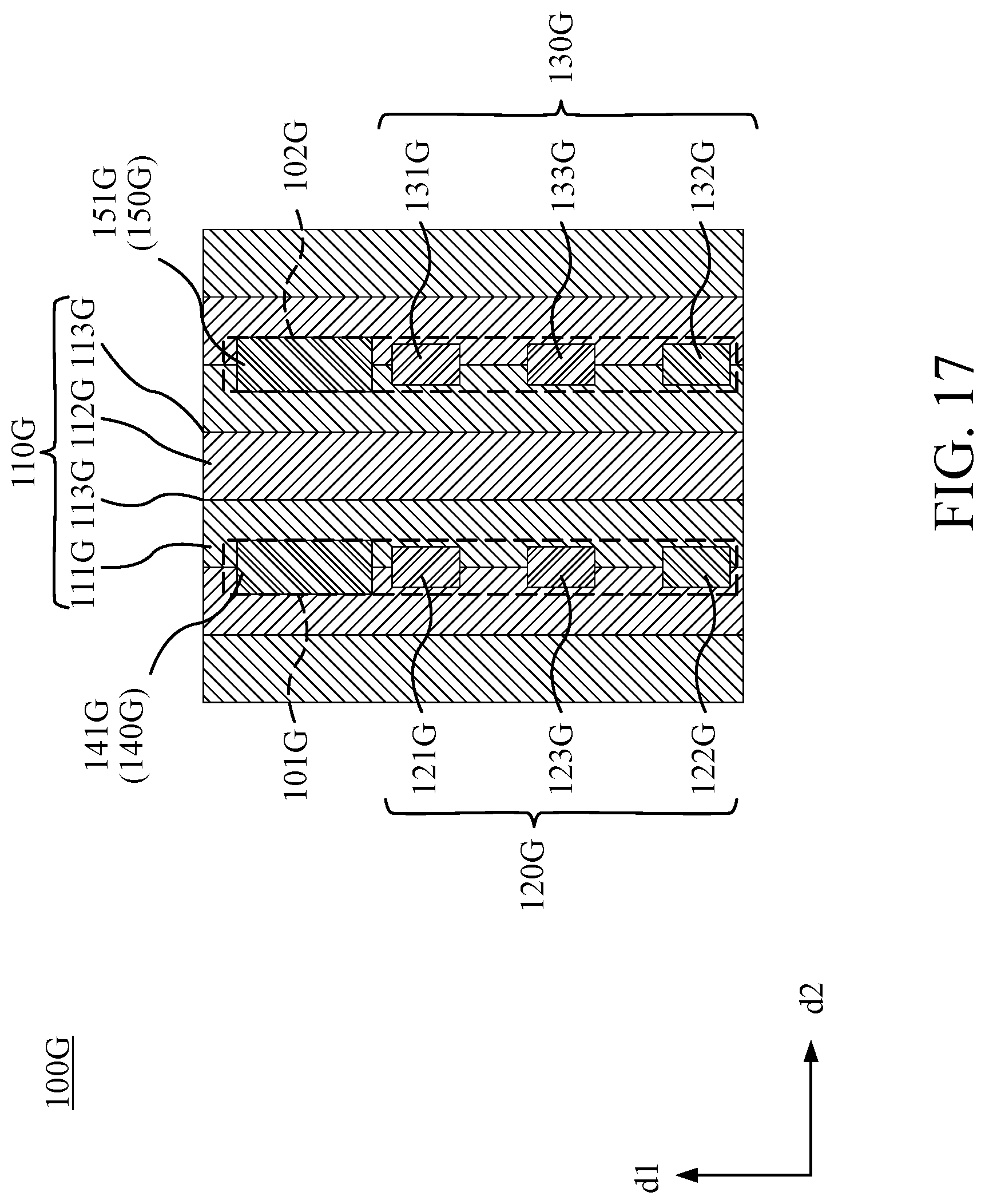 Patent US11777023 Figure 17 – Semiconductor device and method for manufacturing the same