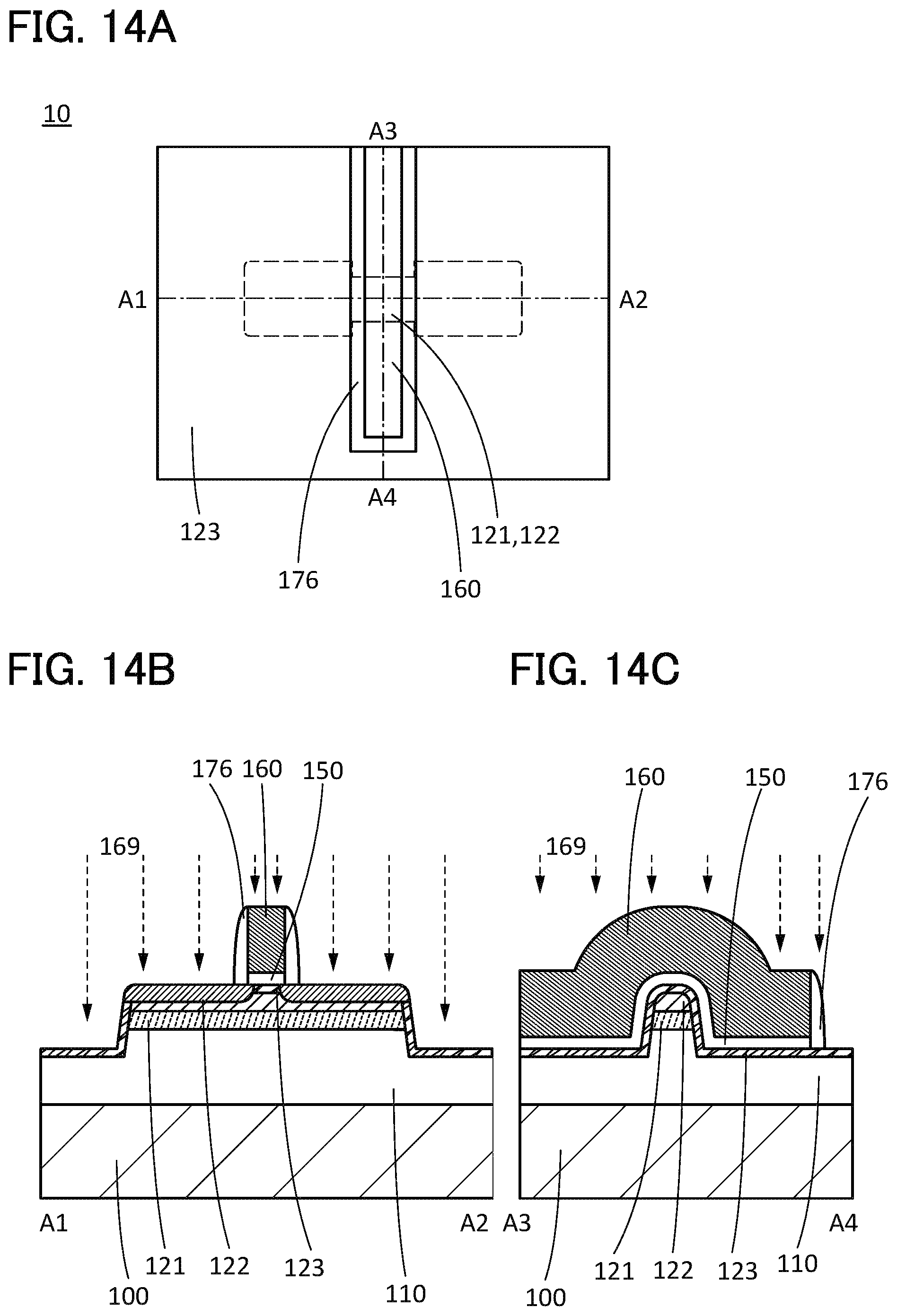 Patent US11777038 Figure 14 – Semiconductor device, method for manufacturing the same, and electronic device
