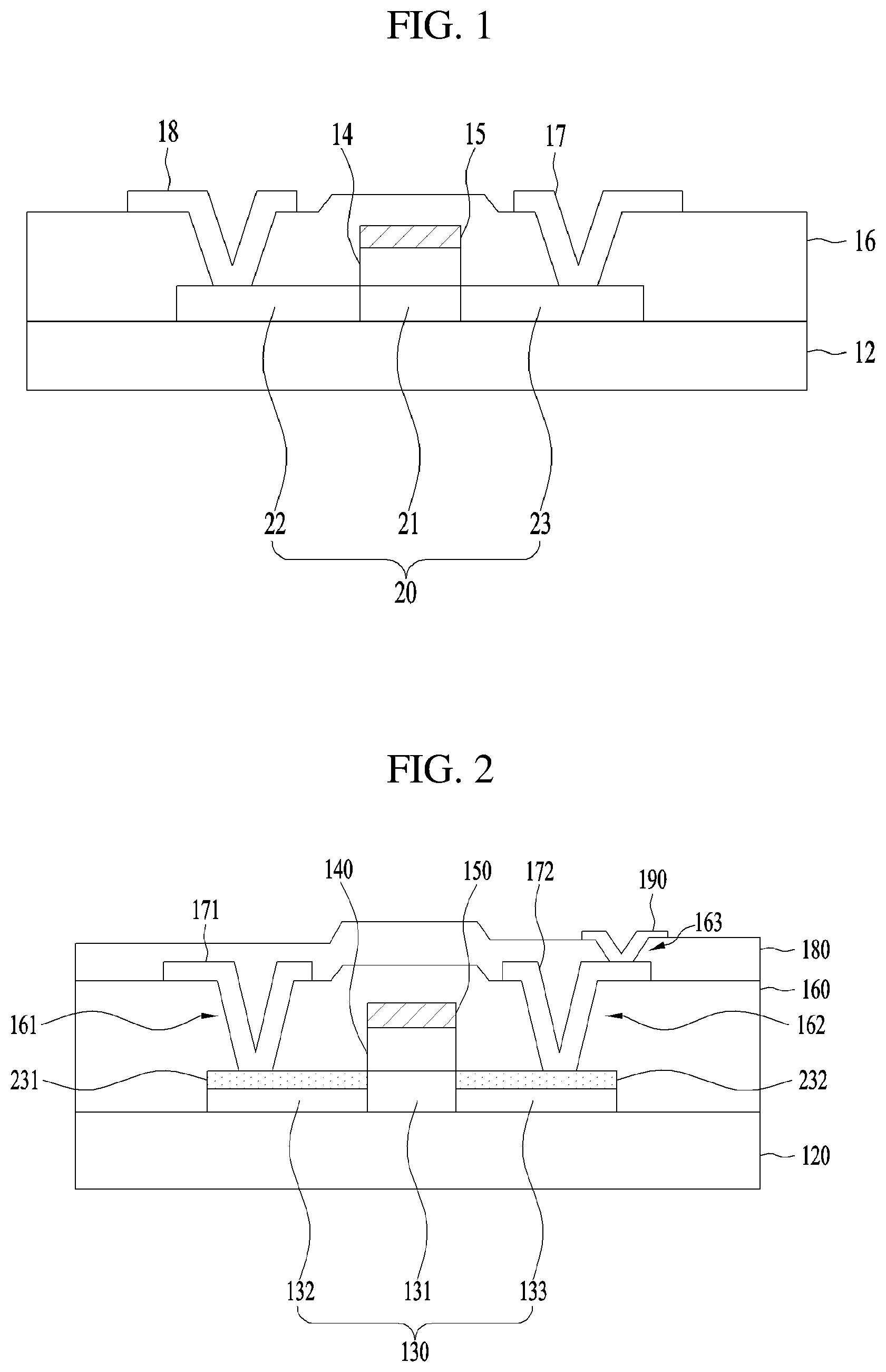 Patent US11777039 Figure 1 – Method of fabricating thin film transistor and display including the same