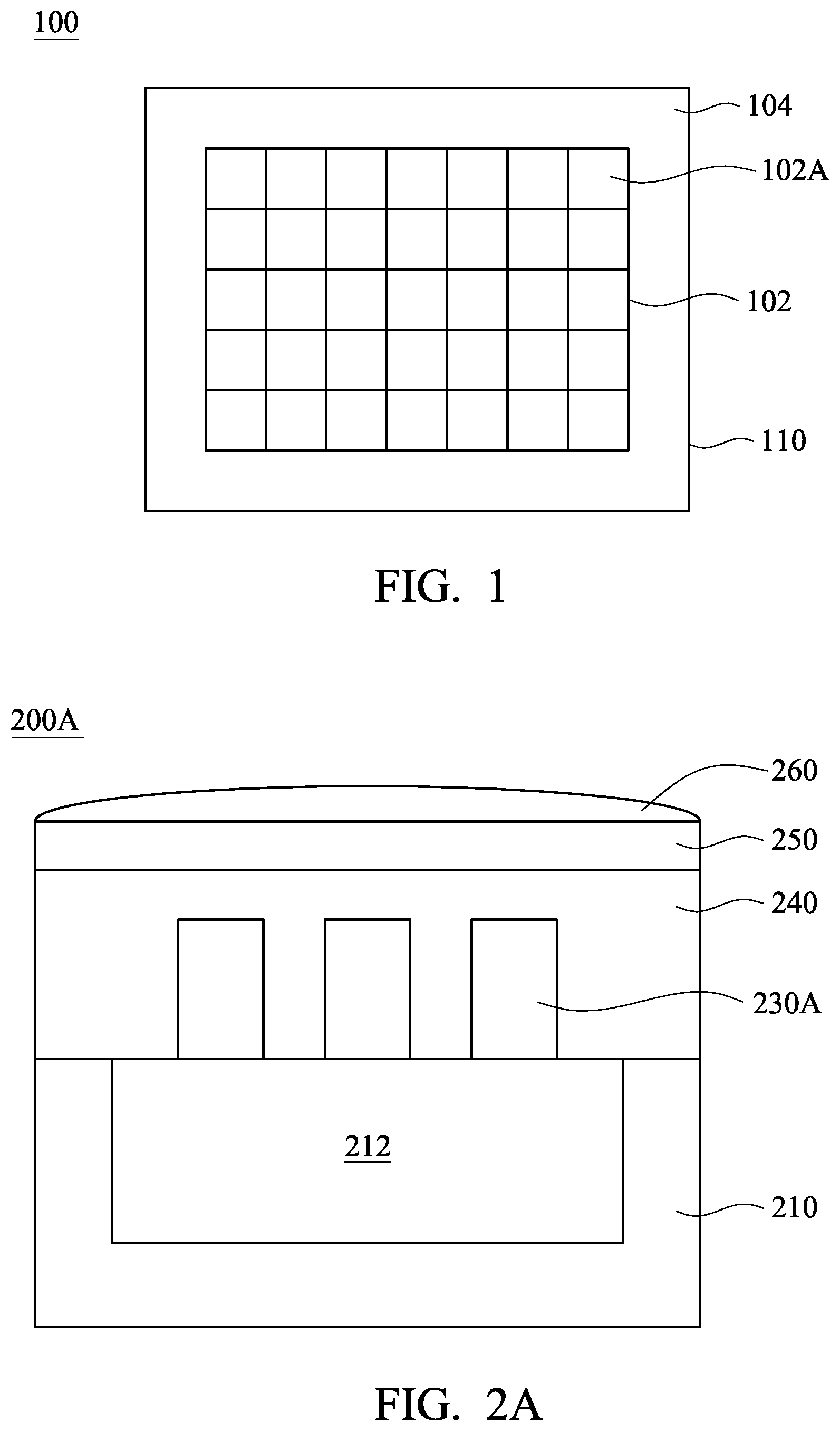 Patent US11777040 — Semiconductor device with nanostructures — Figure 1