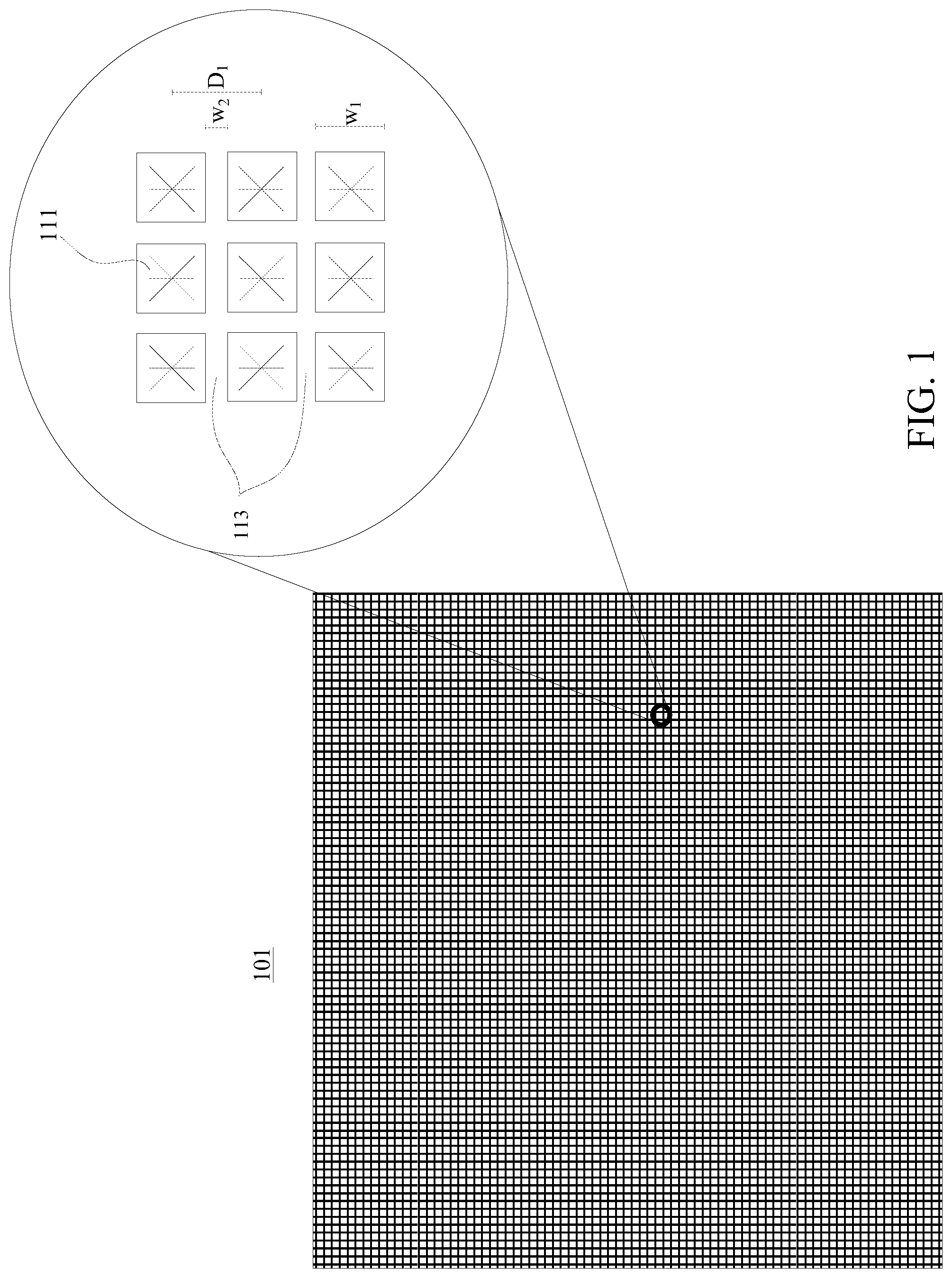 Patent US11777066 — Flipchip interconnected light-emitting diode package assembly — Figure 1