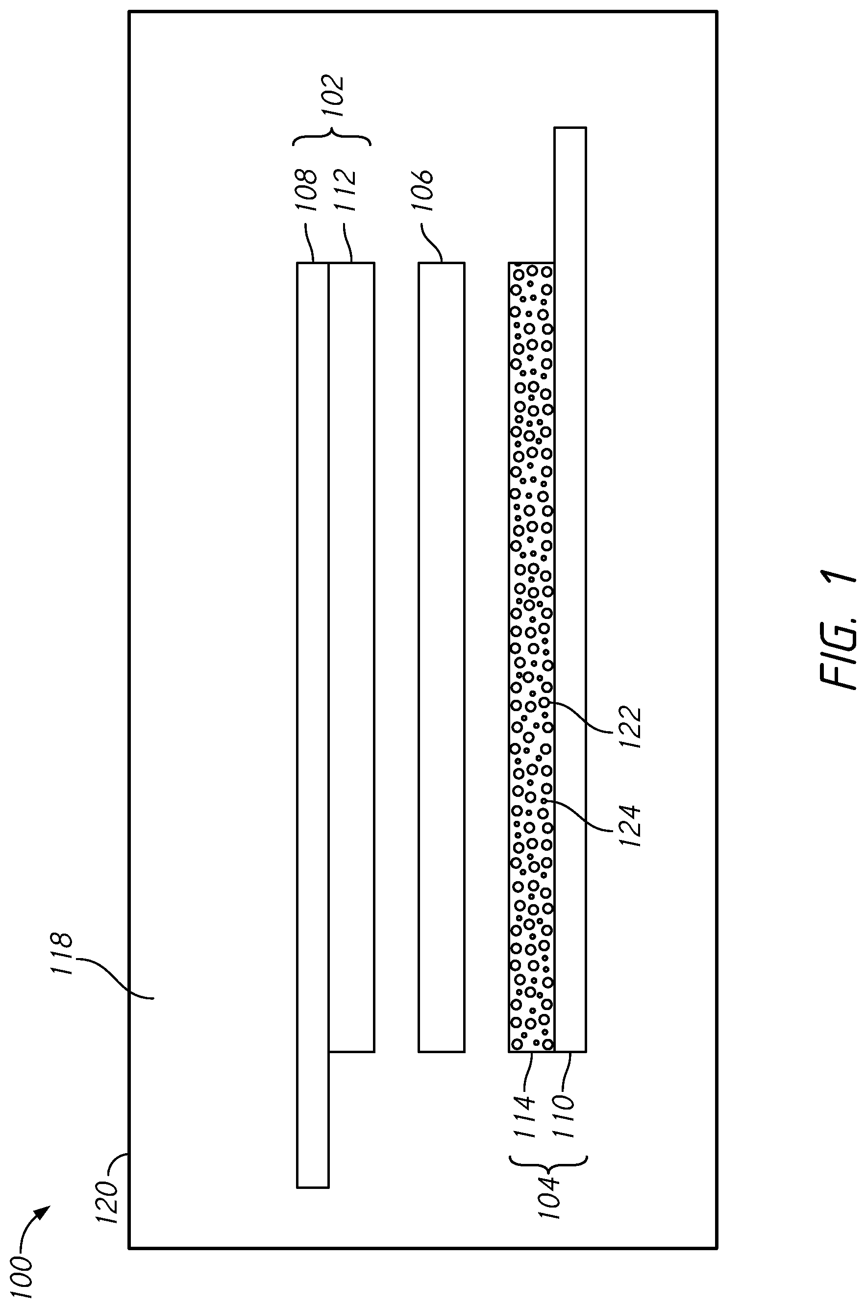 Patent US11777070 — Compositions and methods for dry electrode films having reduced binder content — Figure 1