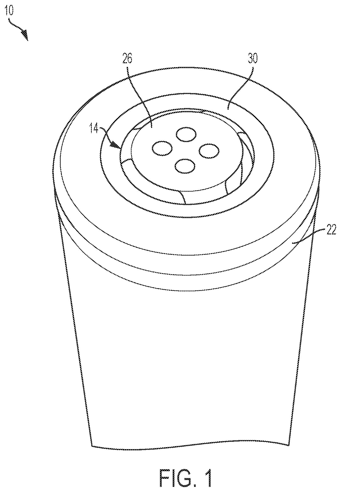 Patent US11777151 — Arrangements for inhibiting intrusion into battery pack electrical components — Figure 1
