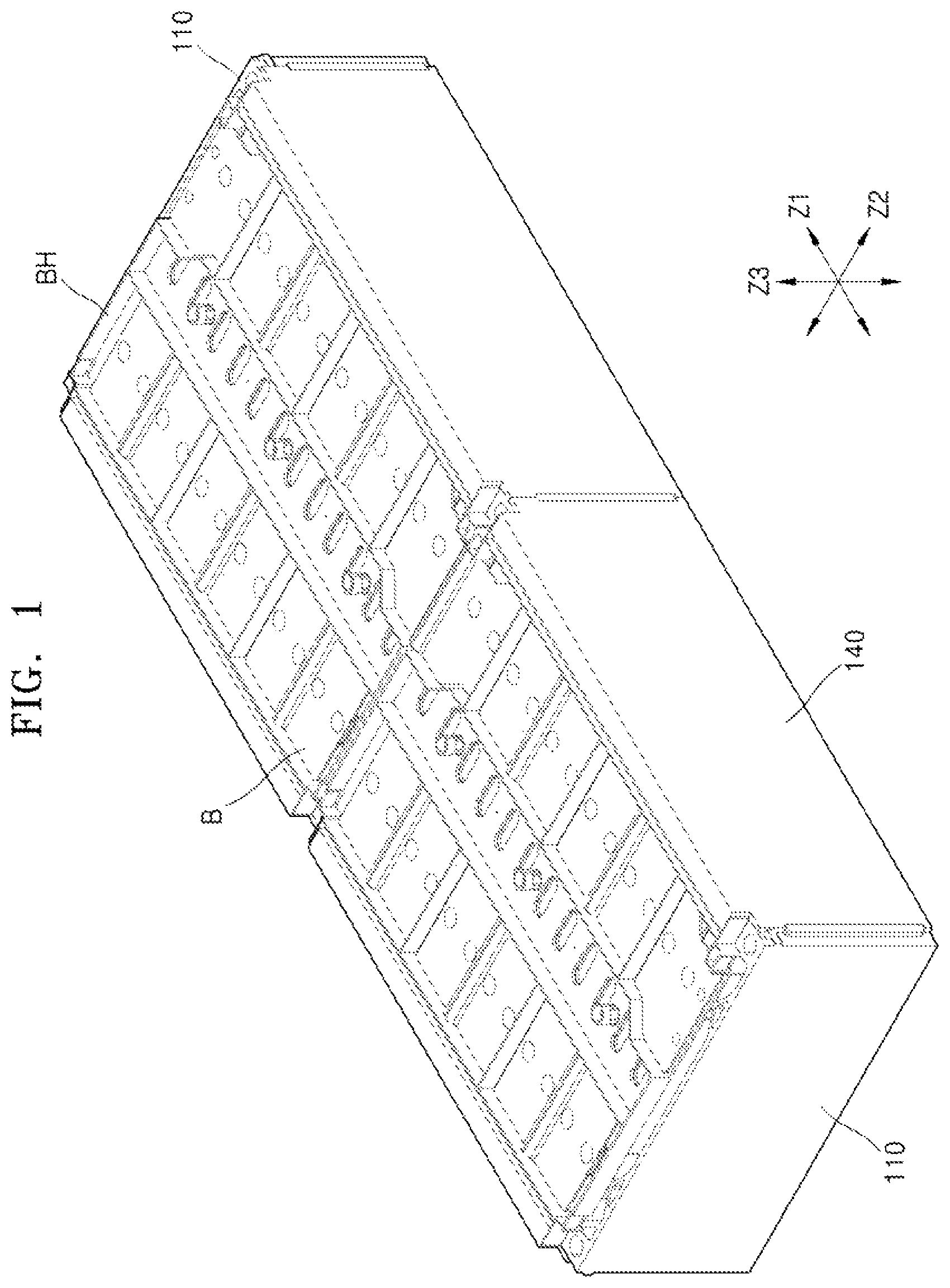 Patent US11777172 — Battery pack — Figure 1