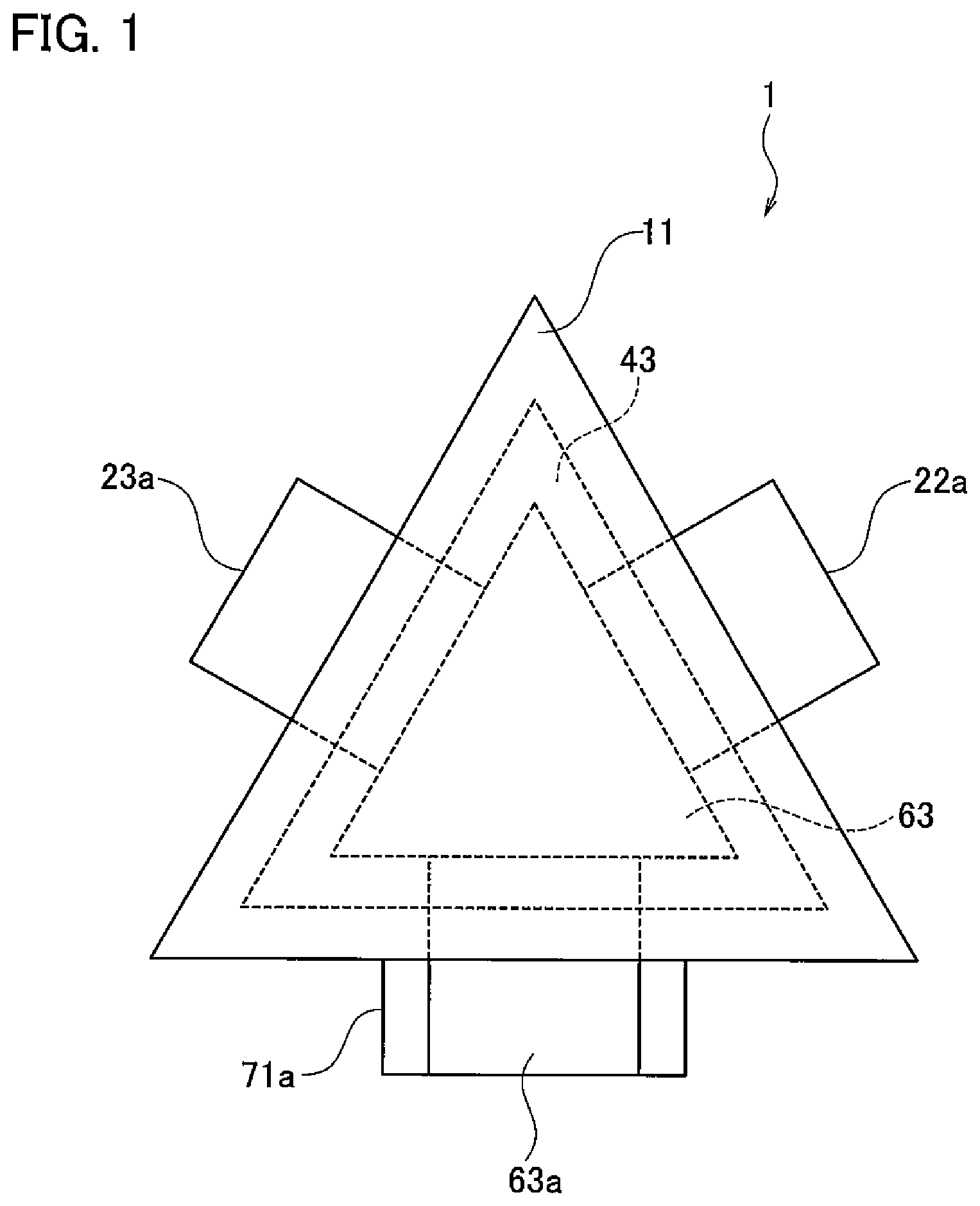 Patent US11777177 — Assembled battery — Figure 1