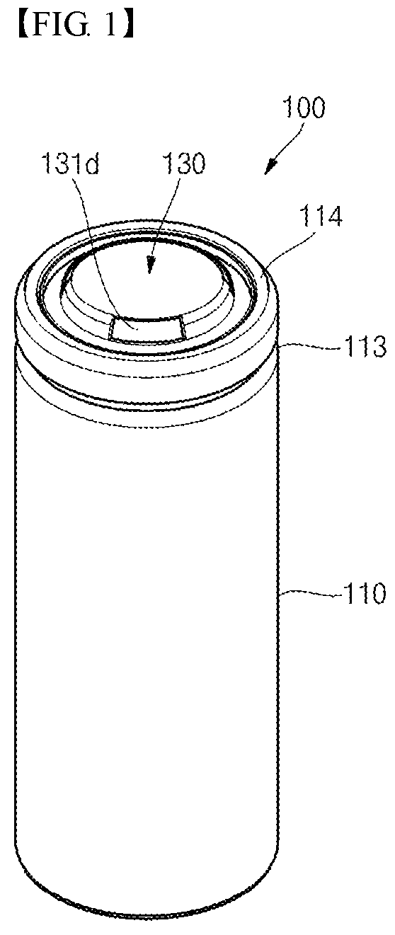 Patent US11777179 — Electrode assembly, secondary battery including same, and method for manufacturing same — Figure 1