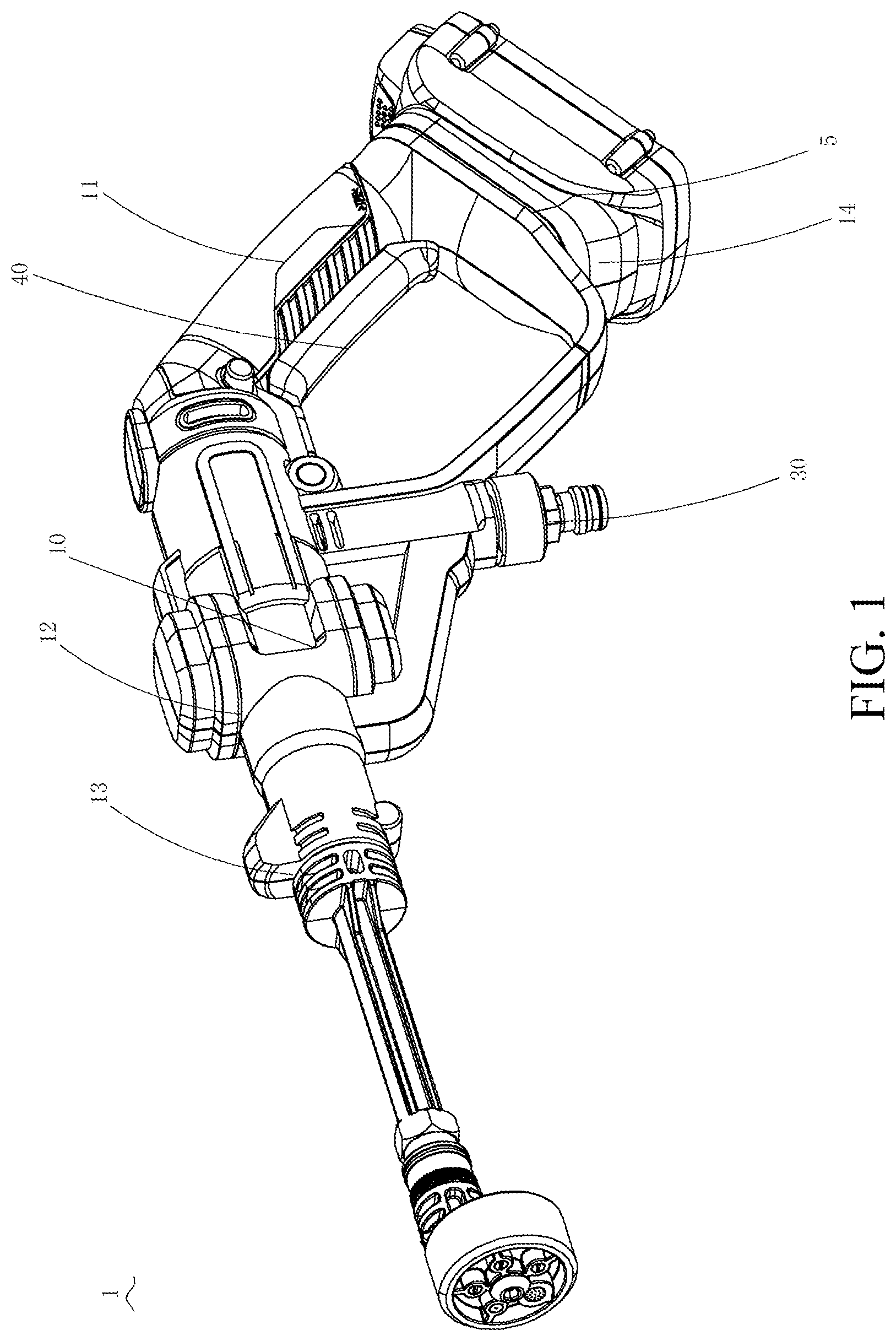 Patent US11777180 — Battery pack and power tool assembly — Figure 1