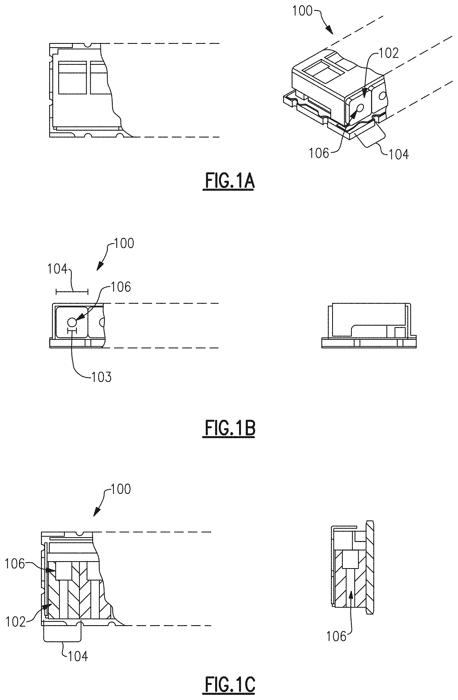 Patent US11777185 — Ceramic filter using stepped impedance resonators having an inner cavity with a decreasing inner diameter provided by a plurality of steps — Figure 1