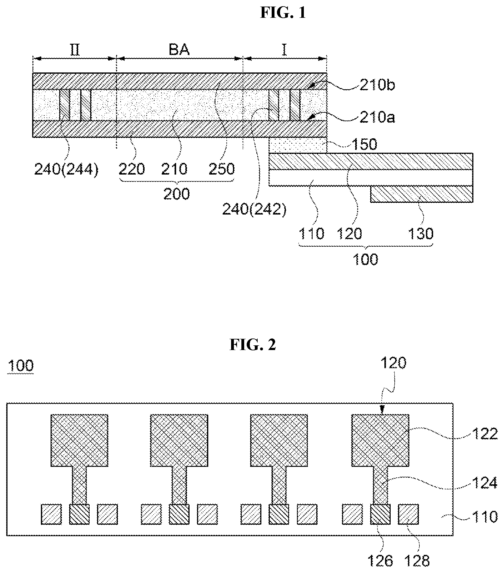 Patent US11777192 Figure 1 – Antenna package and image display device including the same