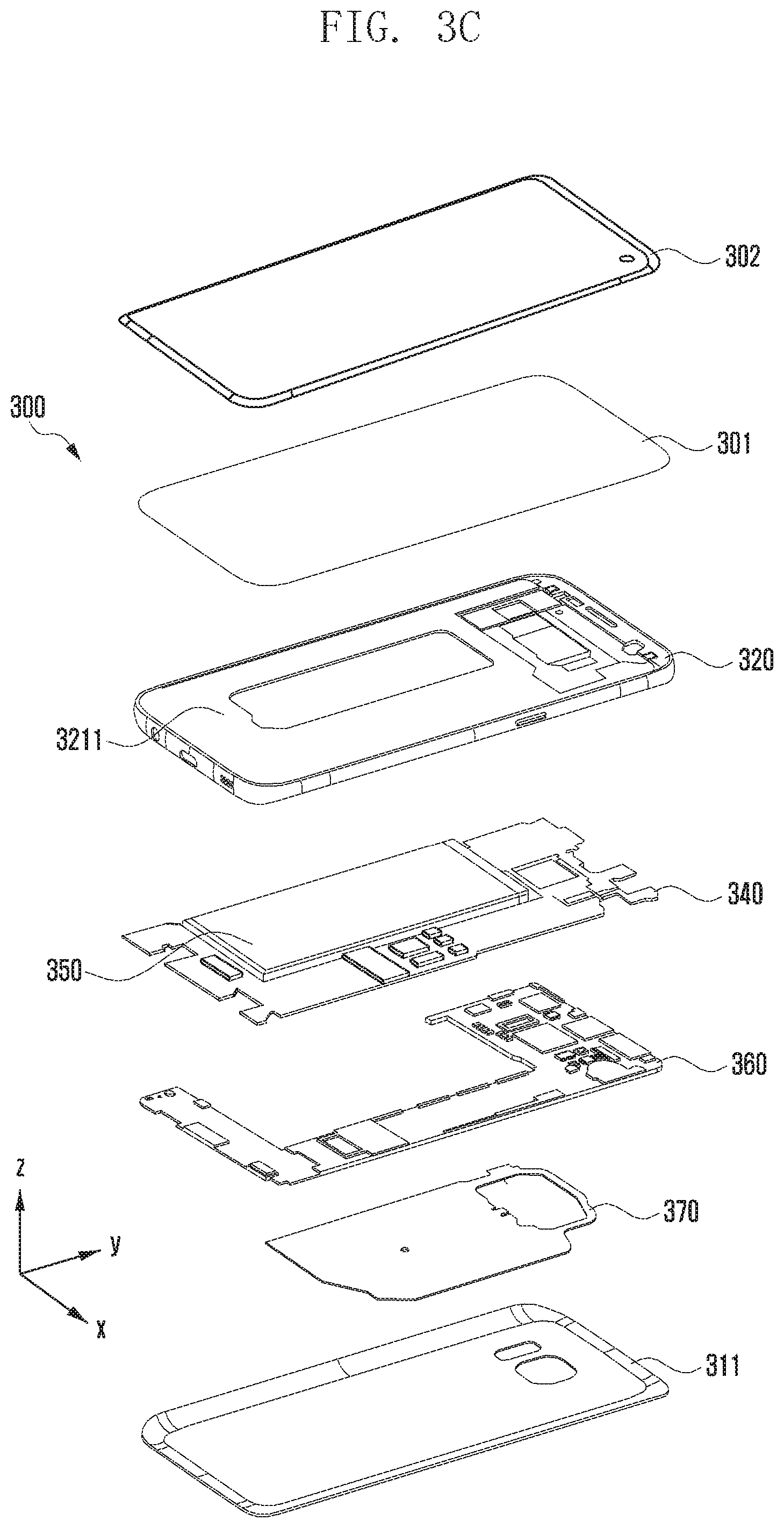 Patent US11777193 Figure 5 – Antenna and electronic device including the same