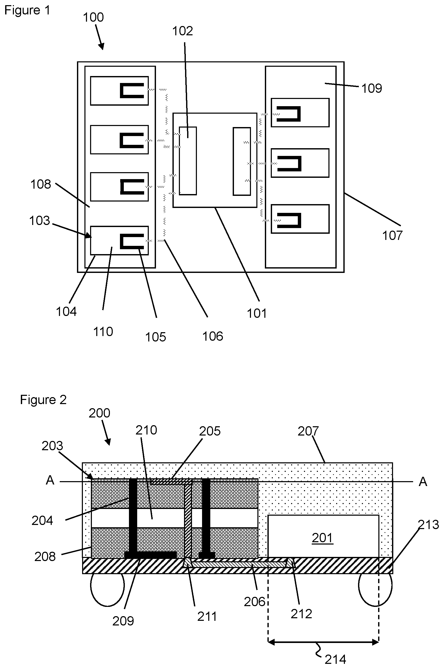 Patent US11777204 — Package — Figure 1