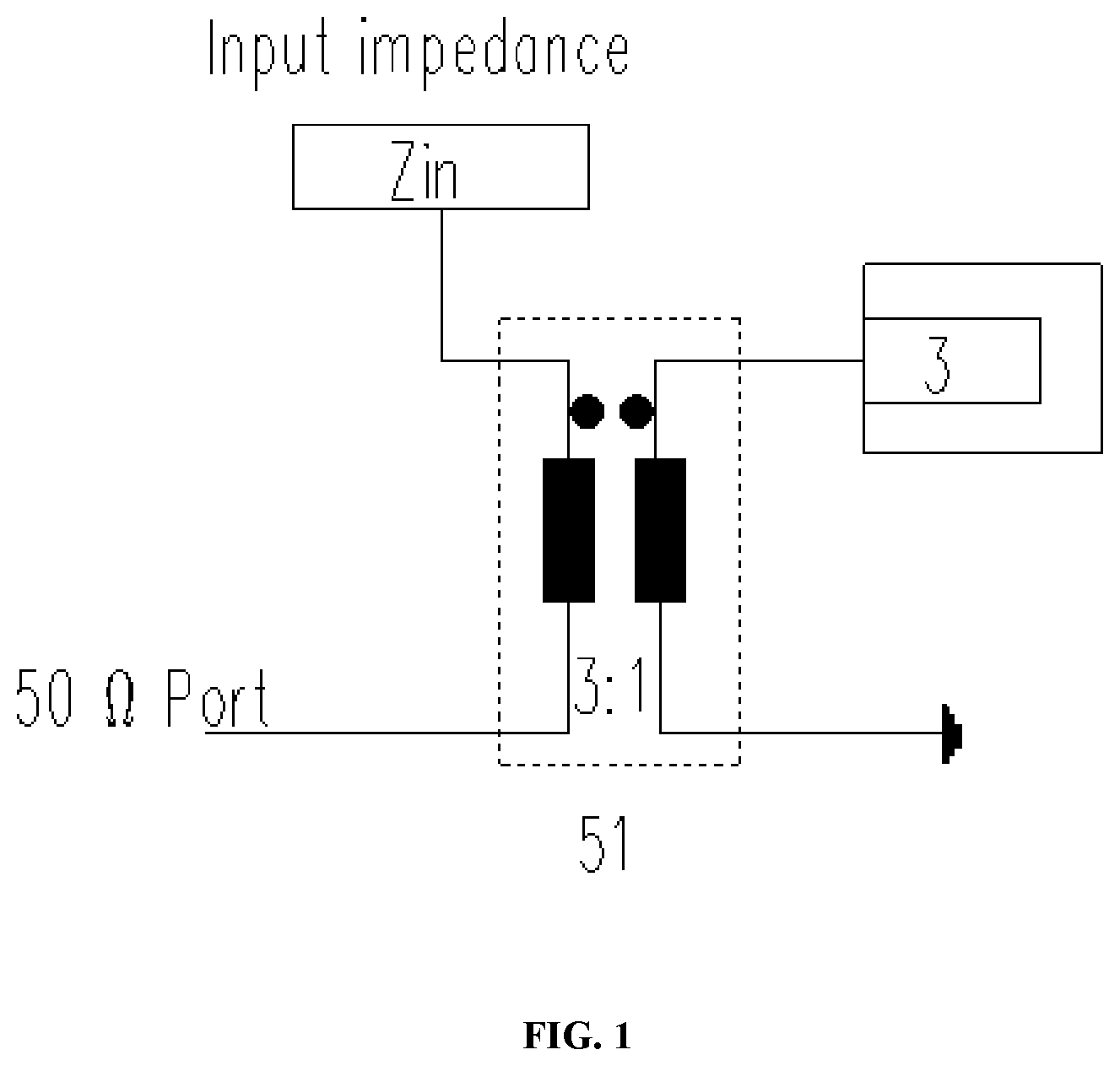 Patent US11777211 — Impedance matching method for low-profile ultra-wideband array antenna — Figure 1