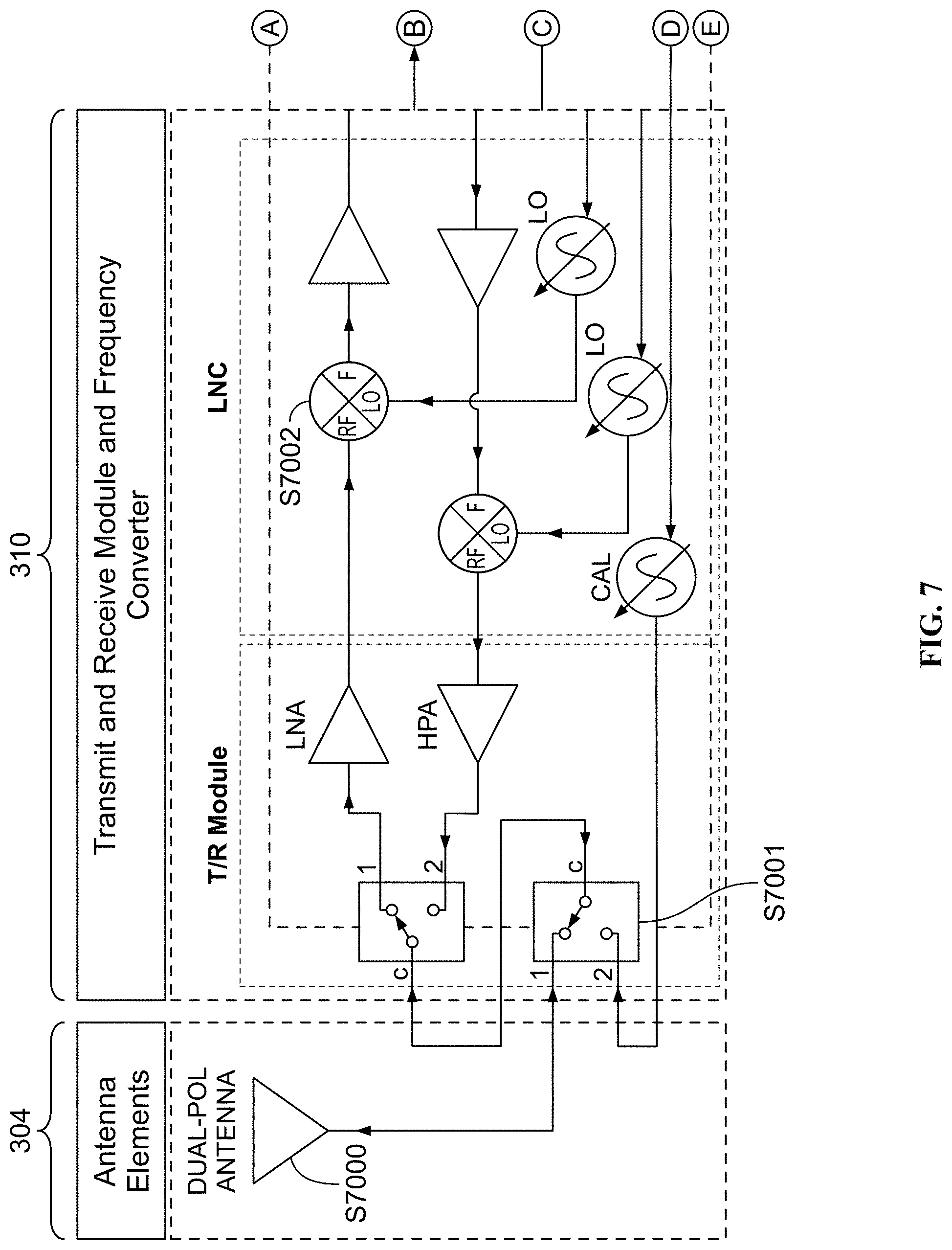 Patent US11777215 Figure 10 – System and method for a digitally beamformed phased array feed