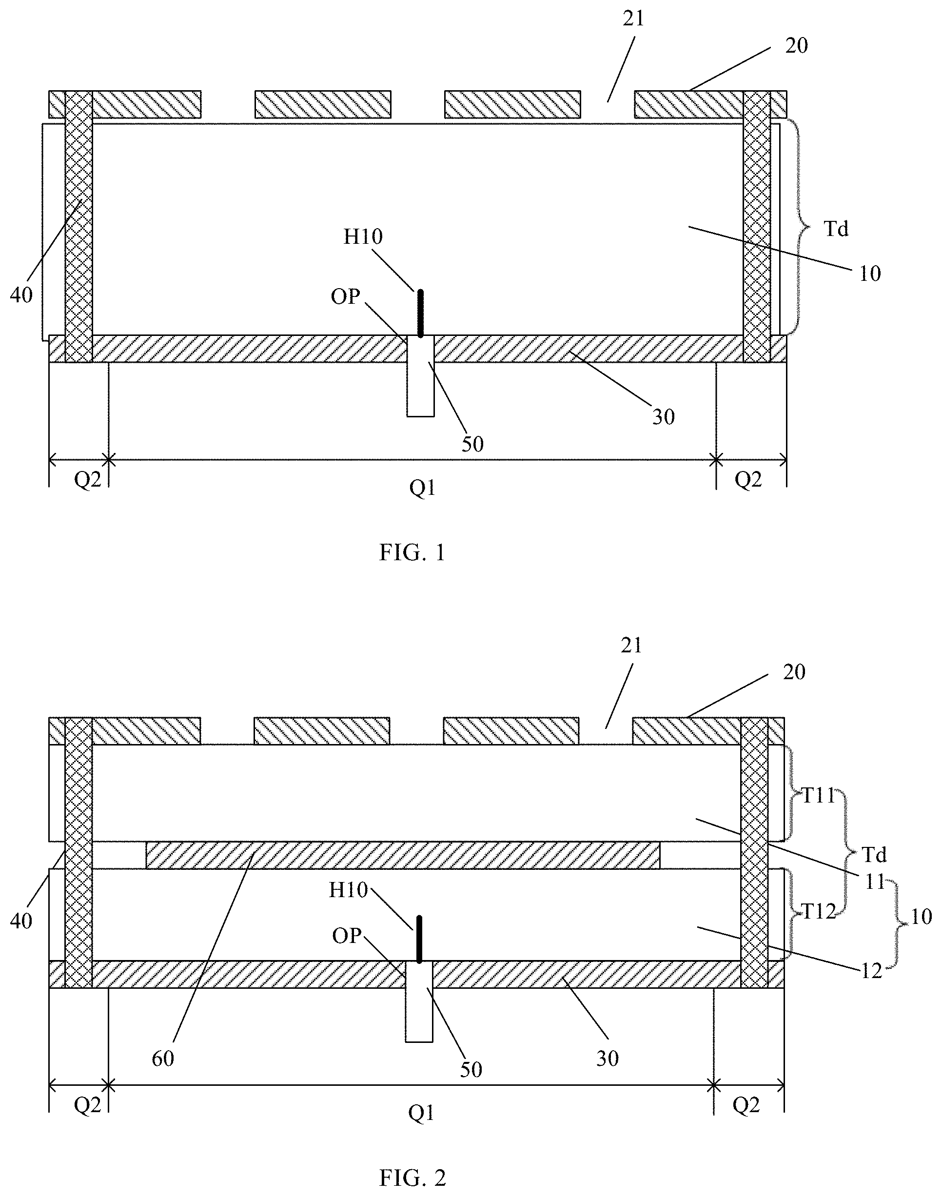 Patent US11777222 — Slot antenna and communication device — Figure 1