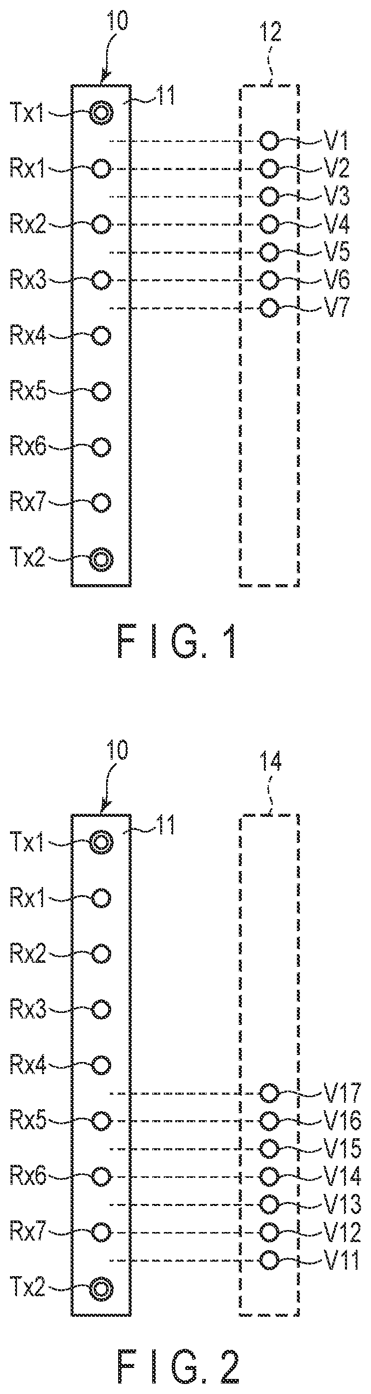 Patent US11777230 — Antenna device, system, and transmission/reception method — Figure 1