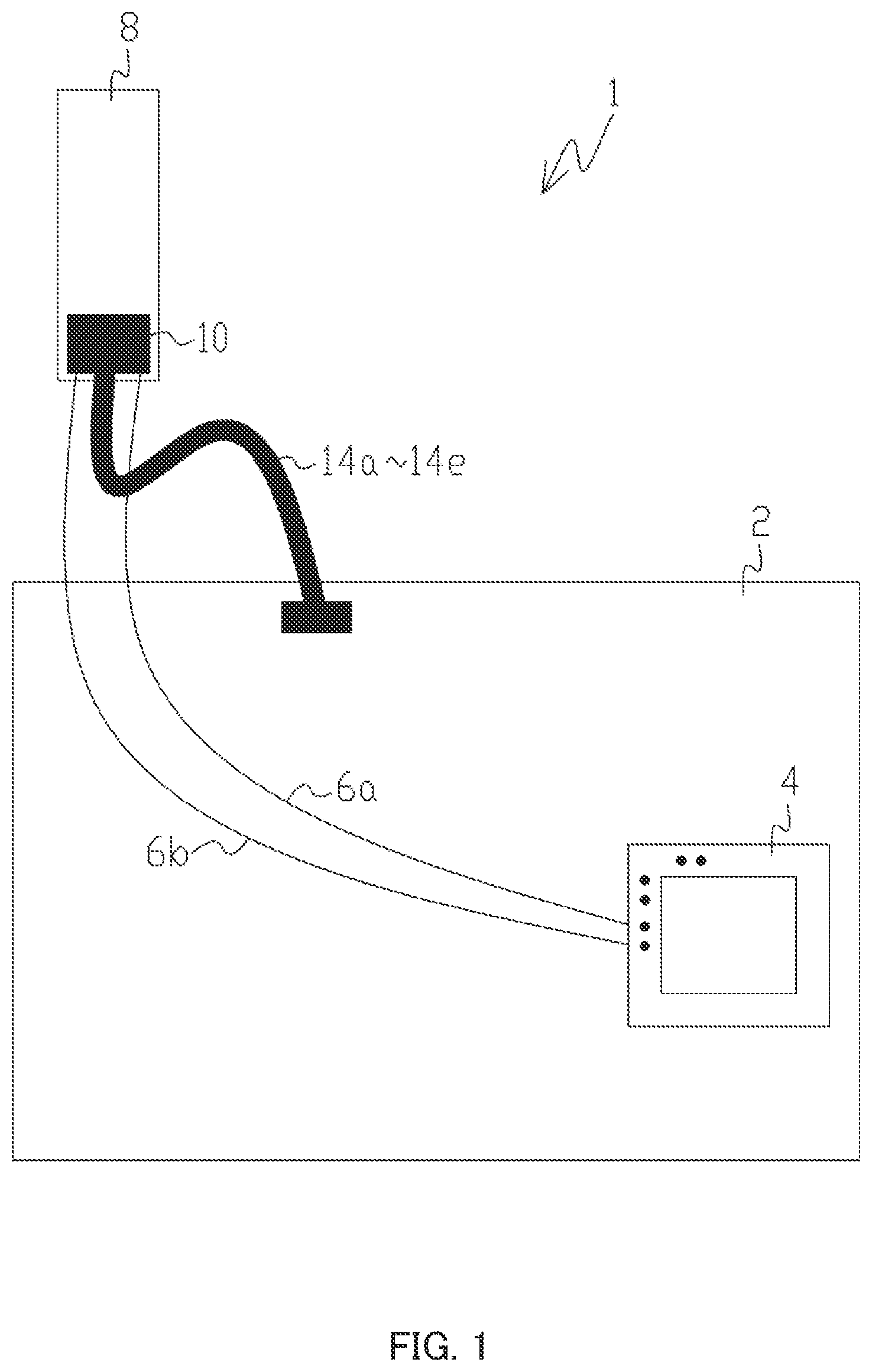 Patent US11777241 — Connector, wiring structure and inter-board connection method — Figure 1
