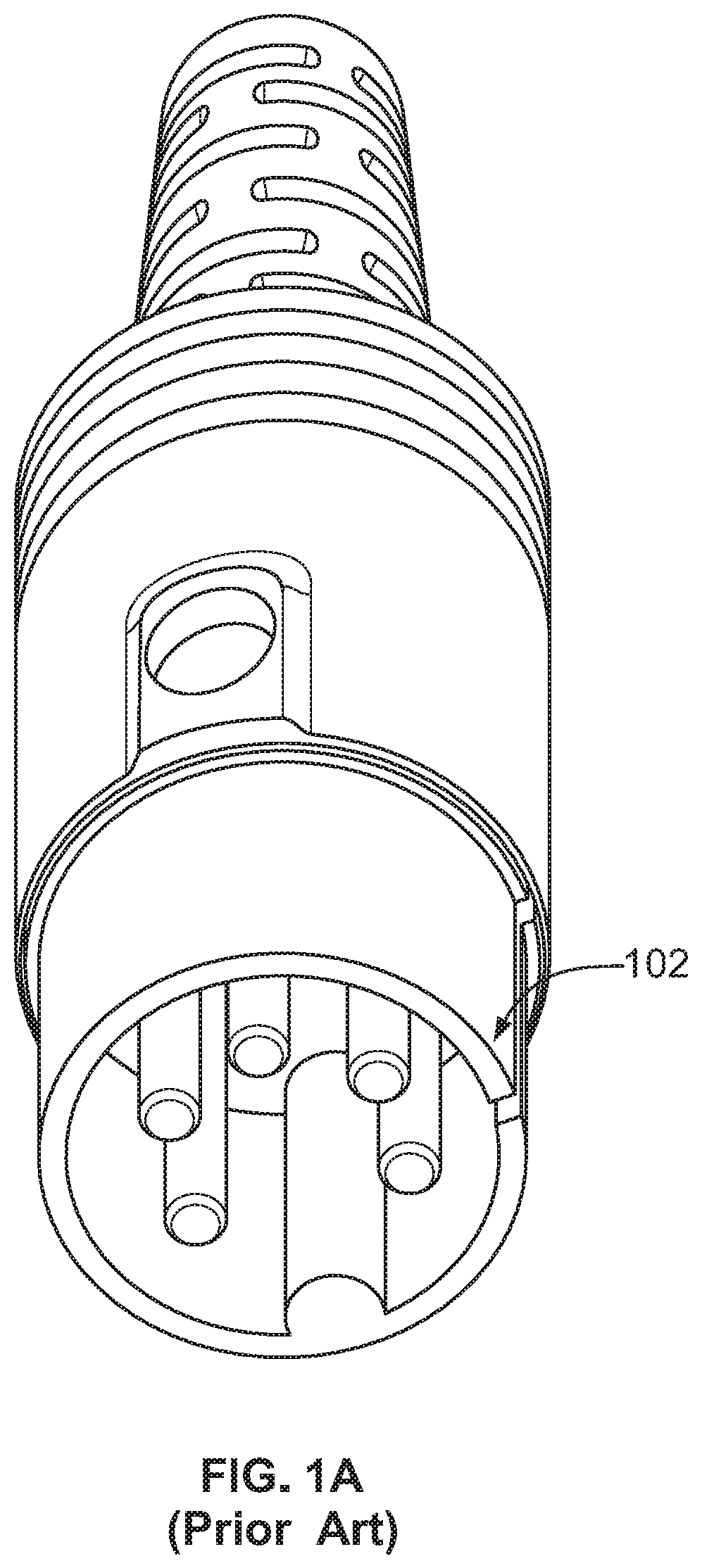 Patent US11777243 Figure 1 – Connector receptacle with improved mating retention and release