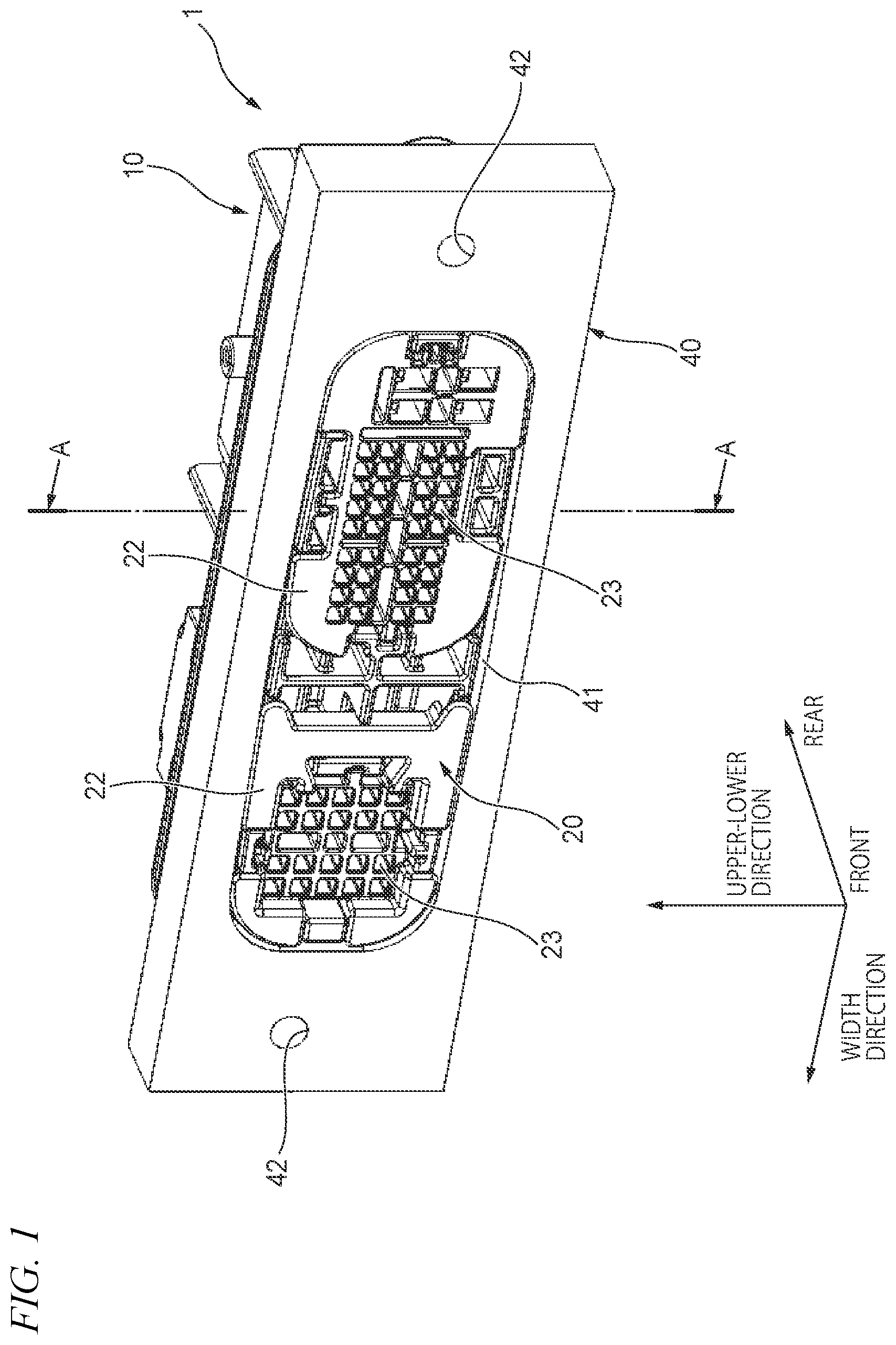 Patent US11777251 — Connector including packing having annular seal portion and annular depressed portion — Figure 1