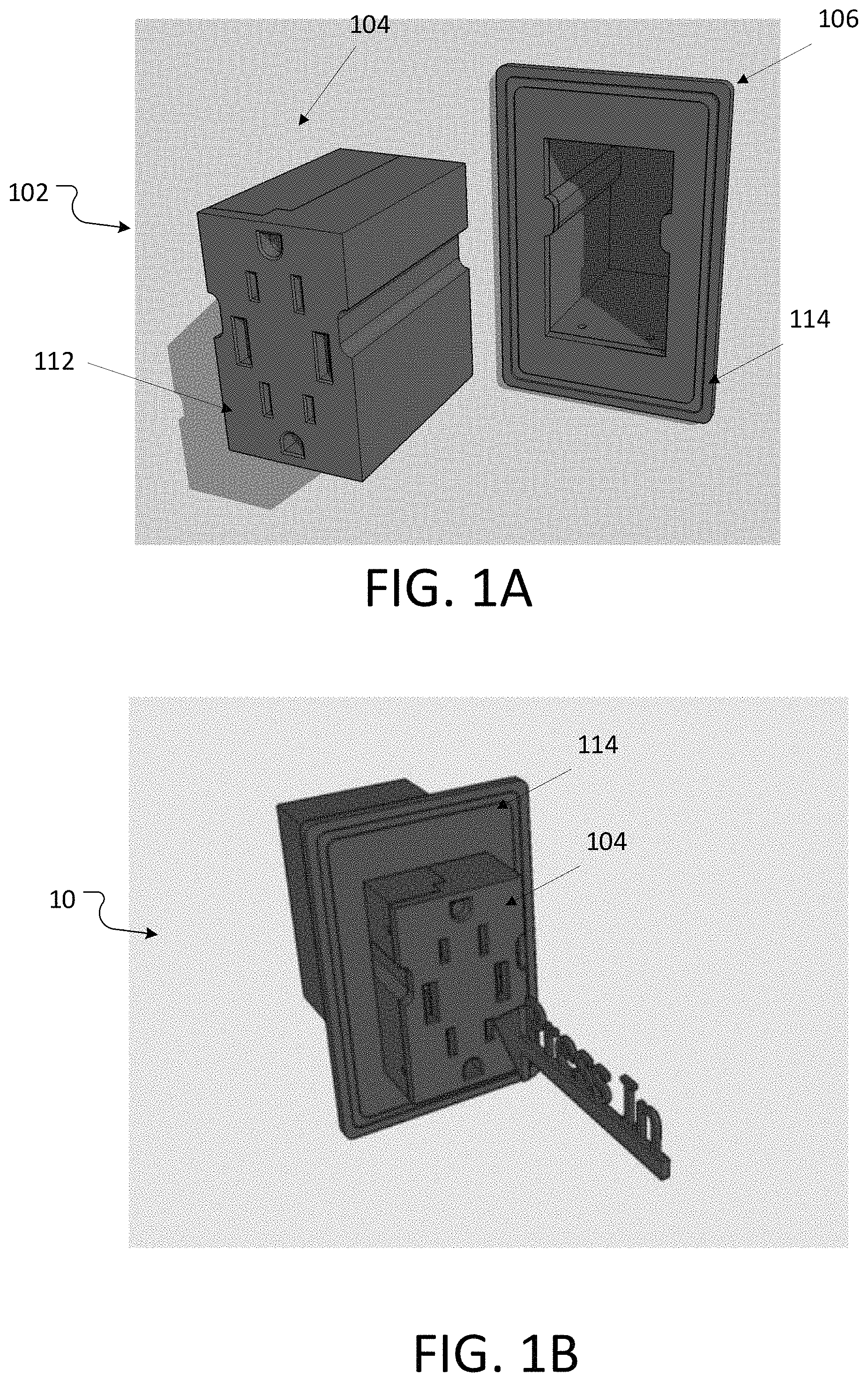 Patent US11777266 — Custom power outlet socket that has integrated wireless functionality — Figure 1