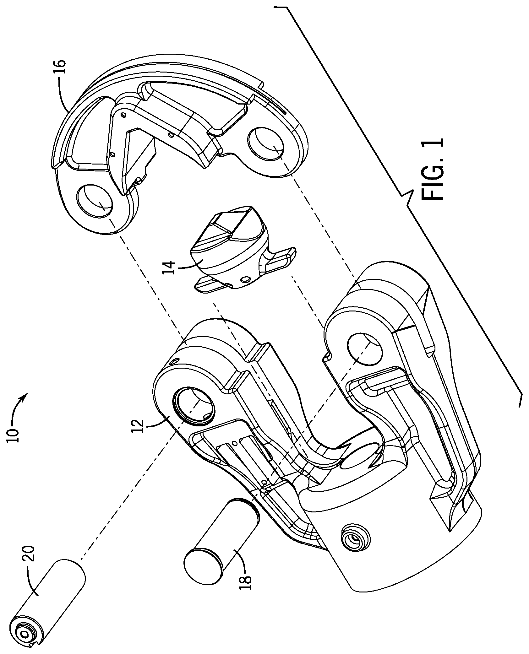 Patent US11777270 — Dieless utility crimper — Figure 1