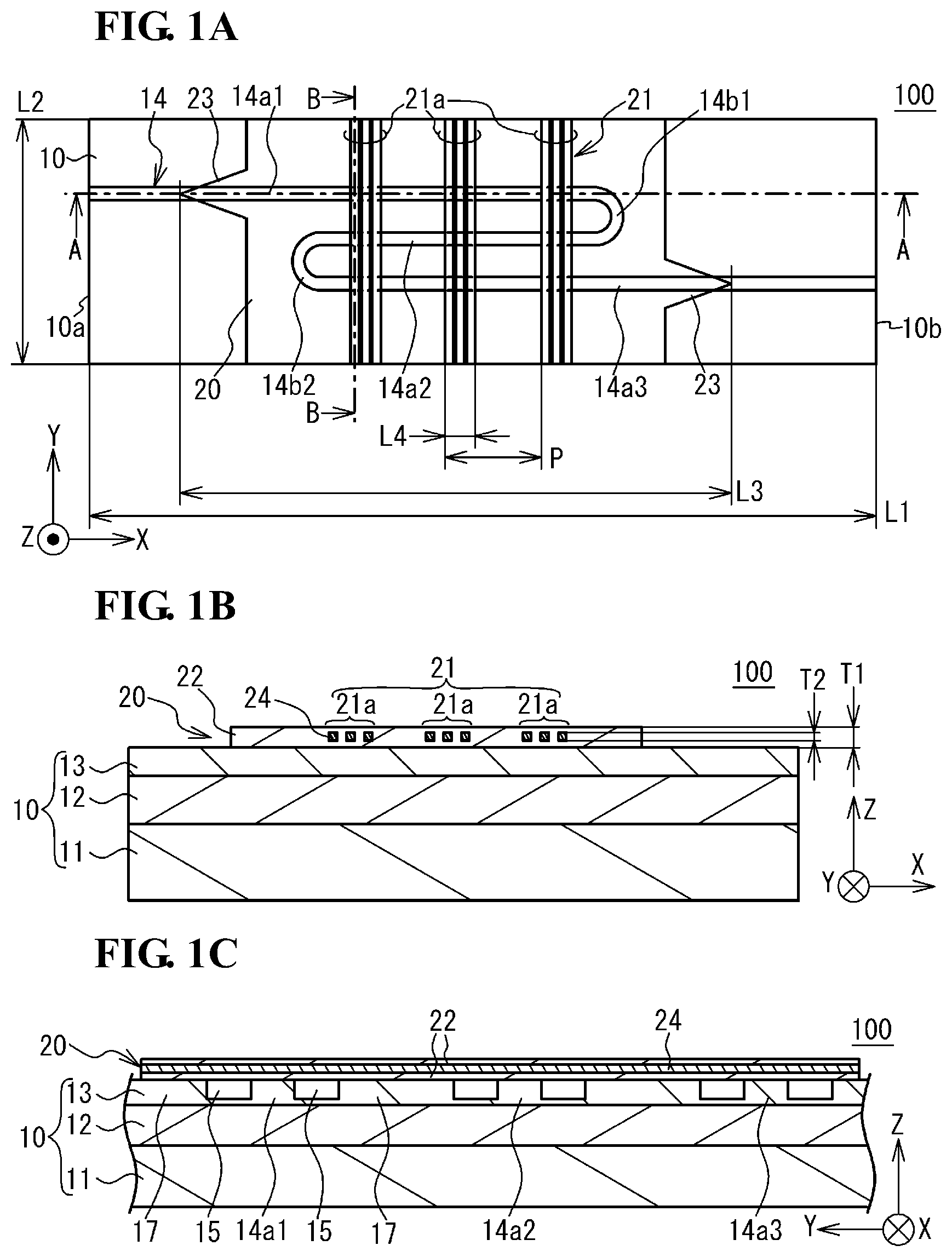 Patent US11777274 — Semiconductor optical device and method for manufacturing the same — Figure 1