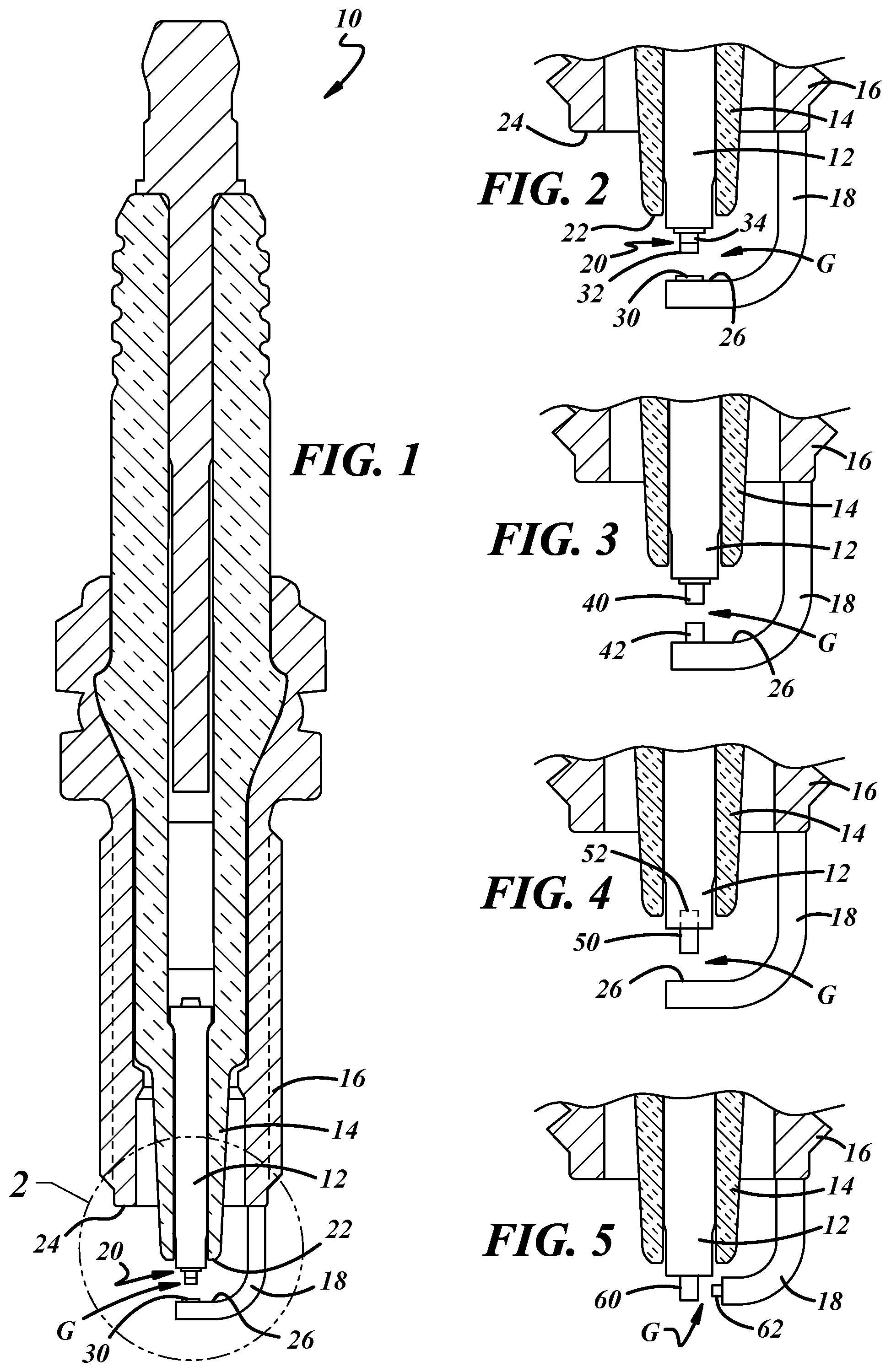 Patent US11777282 — Electrode material for a spark plug — Figure 1